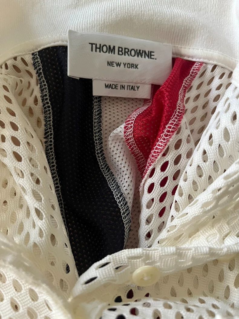 Thom Browne Thom Browne Net eye openwork design short sleeve Size XS / US 0-2 / IT 36-38 - 5 Thumbnail
