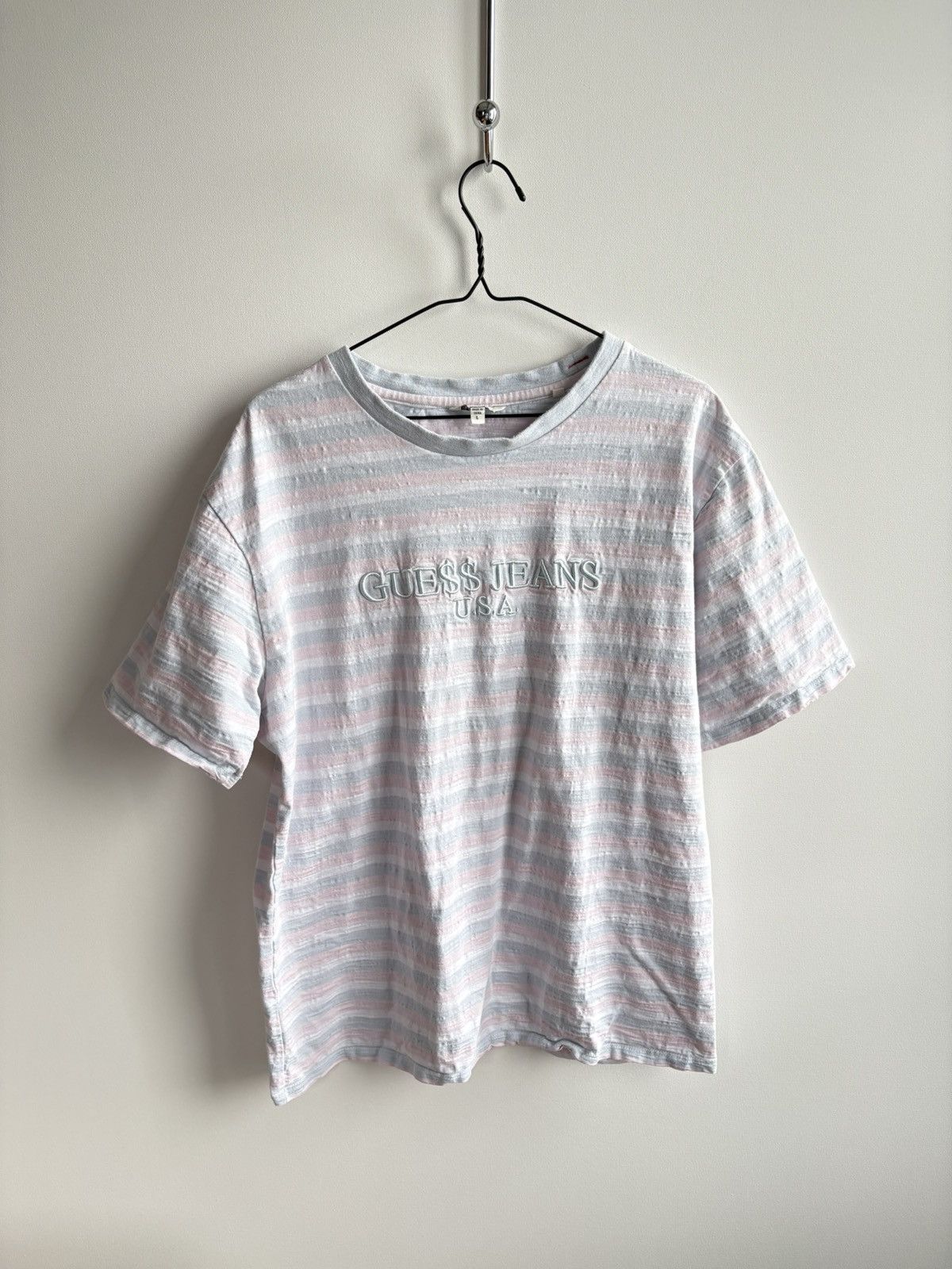 Guess Originals x Asap Rocky Striped Dollar Sign T-shirt