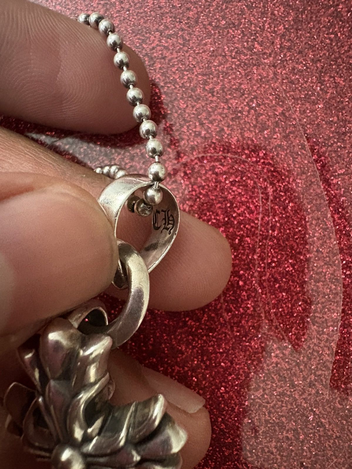 Chrome Hearts Double Cross Pendant Bale Size ONE SIZE - 4 Thumbnail