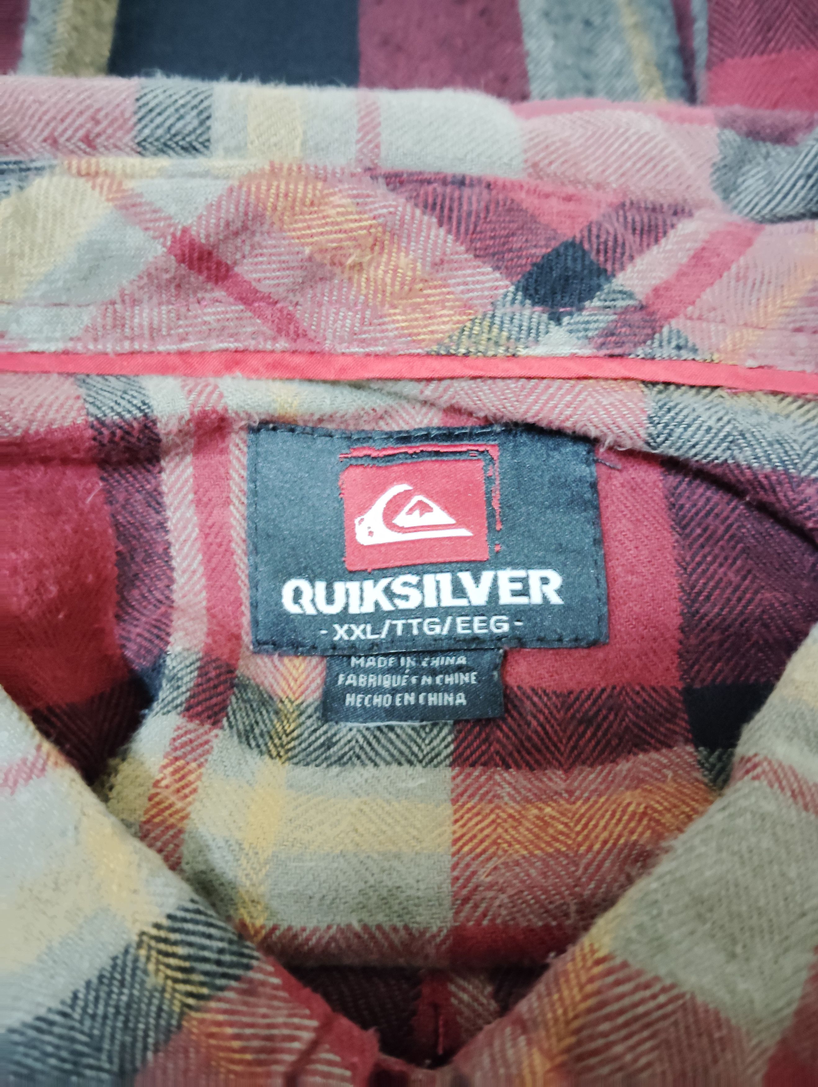 Quiksilver QUIKSILVER CHECKERED FLANNEL Size US XXL / EU 58 / 5 - 10 Thumbnail