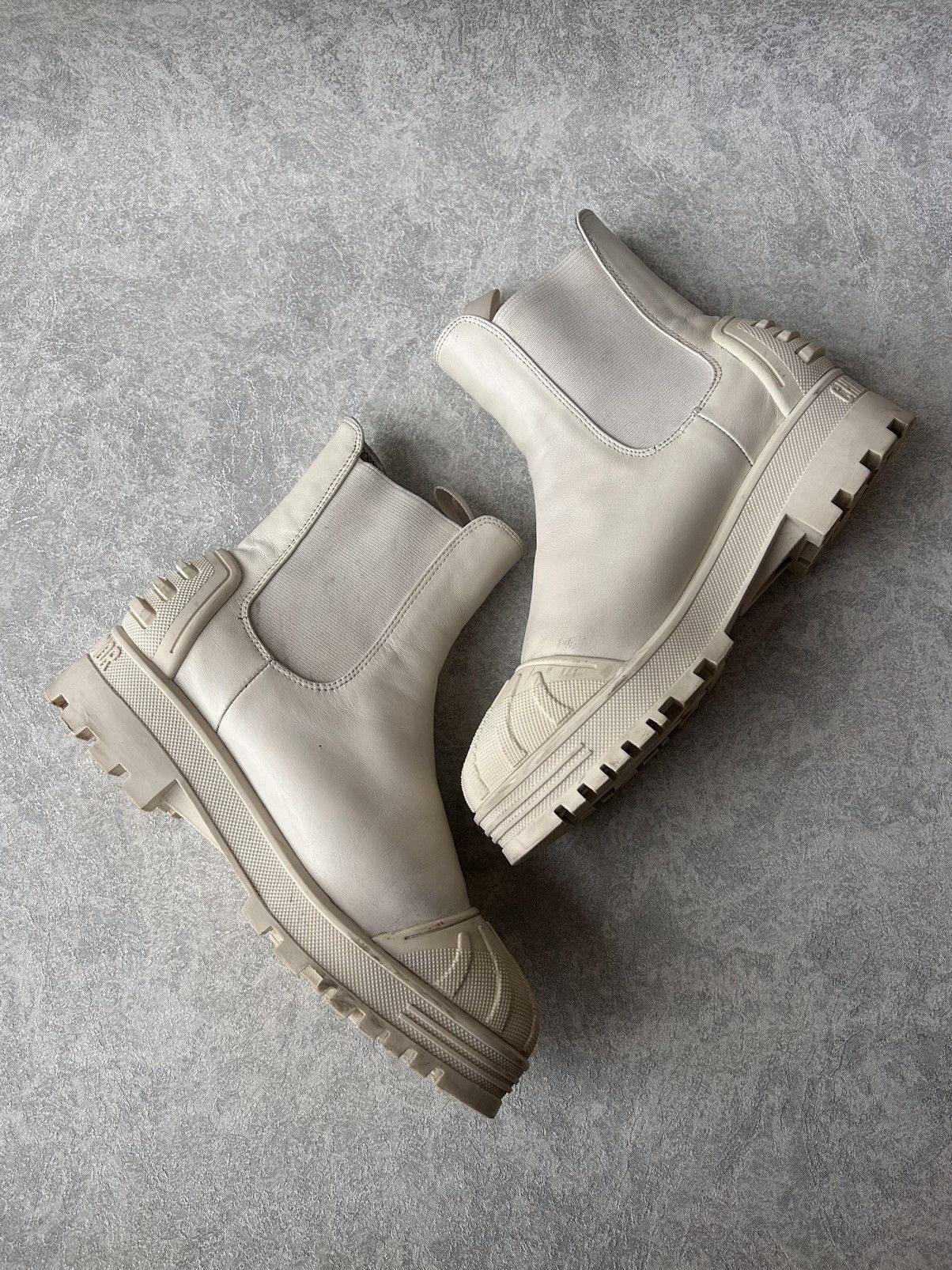 Dior Christian Dior Leather Chelsea Ankle Boots Size US 7 / IT 37 - 6 Thumbnail