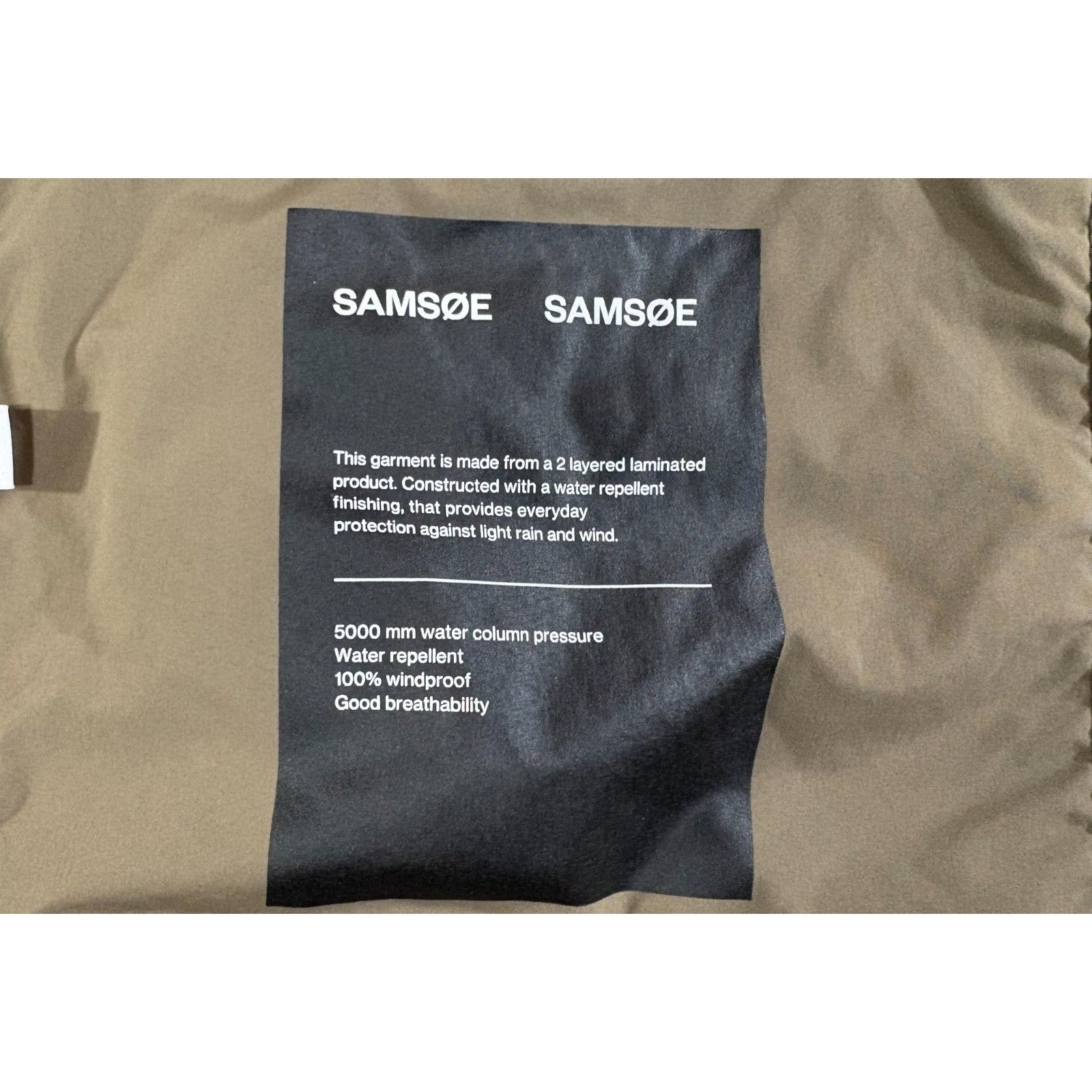 Samsoe Samsoe SAMSOE SAMSOE Sapally shirt jacket size XL color canteen NWT Size US XL / EU 56 / 4 - 10 Thumbnail