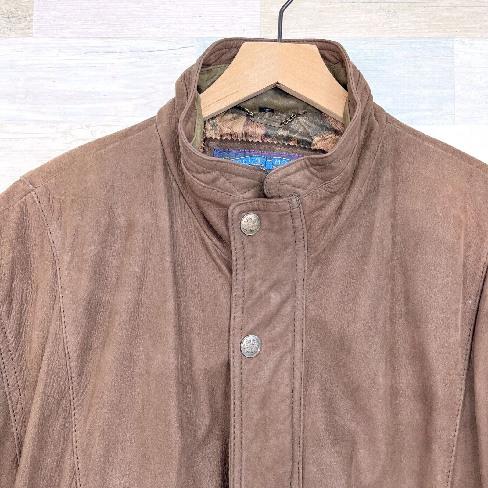 Members Only Members Only VTG Soft Genuine Leather Jacket Brown Mens L Size US M / EU 48-50 / 2 - 2 Thumbnail