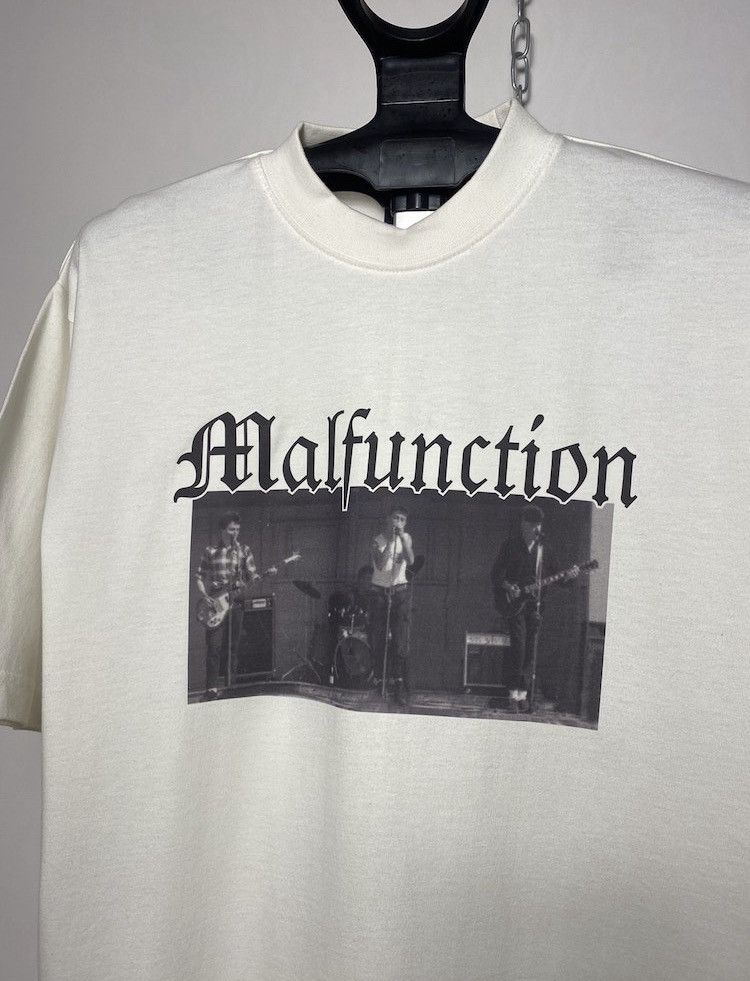 Band Tees Malfunction Hardcore Metal Band Oversized T-shirt tee size M Size US M / EU 48-50 / 2 - 2 Thumbnail