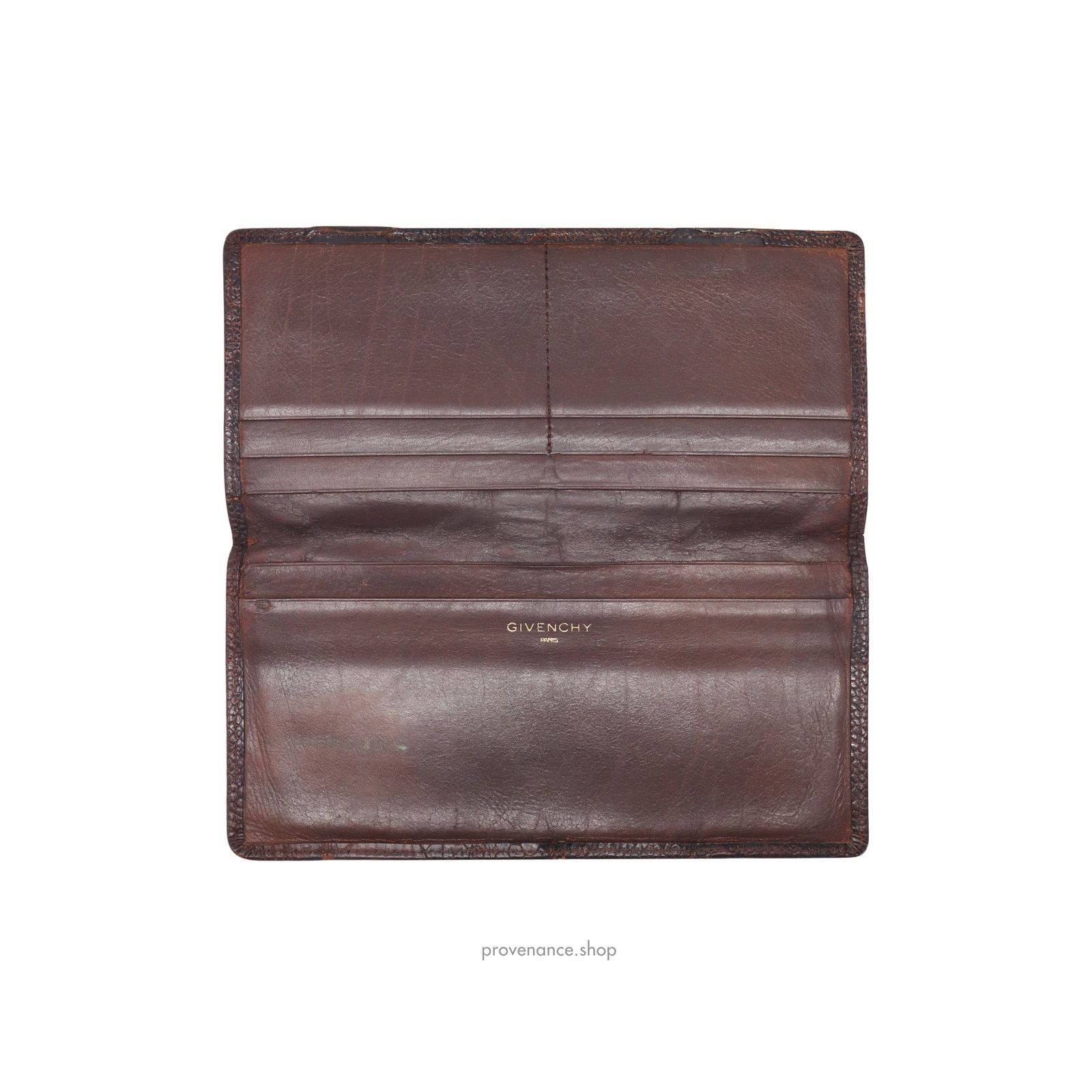Givenchy 🔴 Givenchy Long Wallet - Ostrich Leather Size ONE SIZE - 5 Thumbnail
