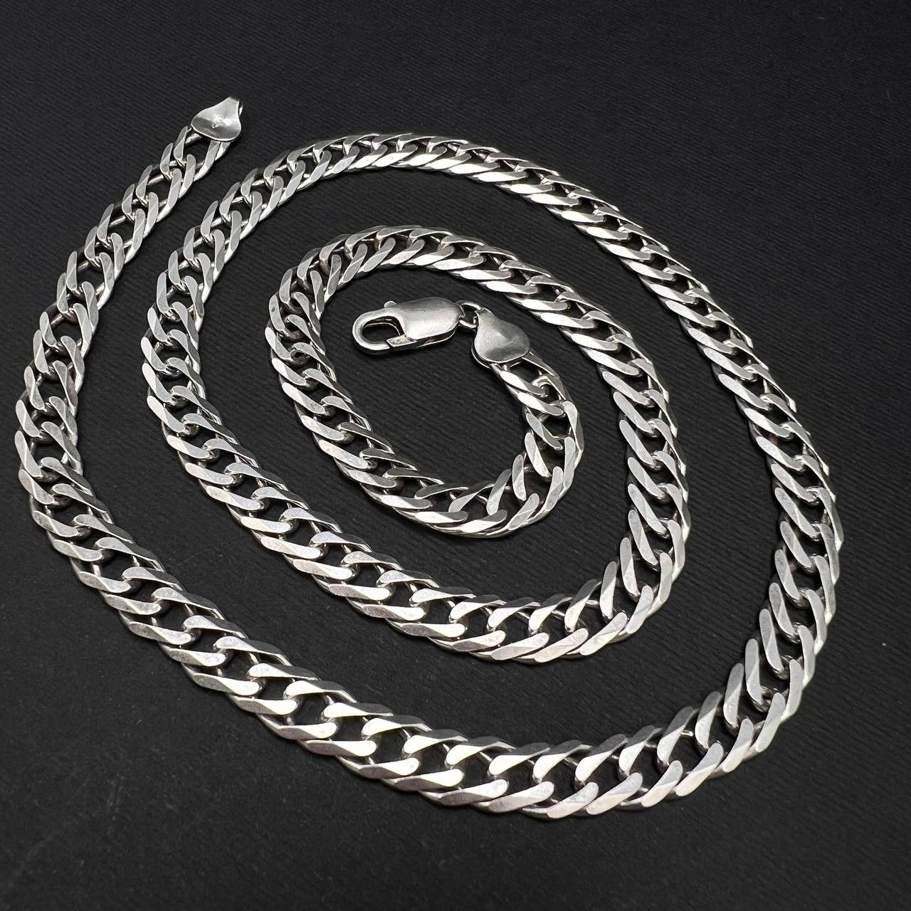 Sterling Silver Large Vintage Sterling Silver 925 Men's Chain 36.7 gr Size ONE SIZE - 2 Thumbnail