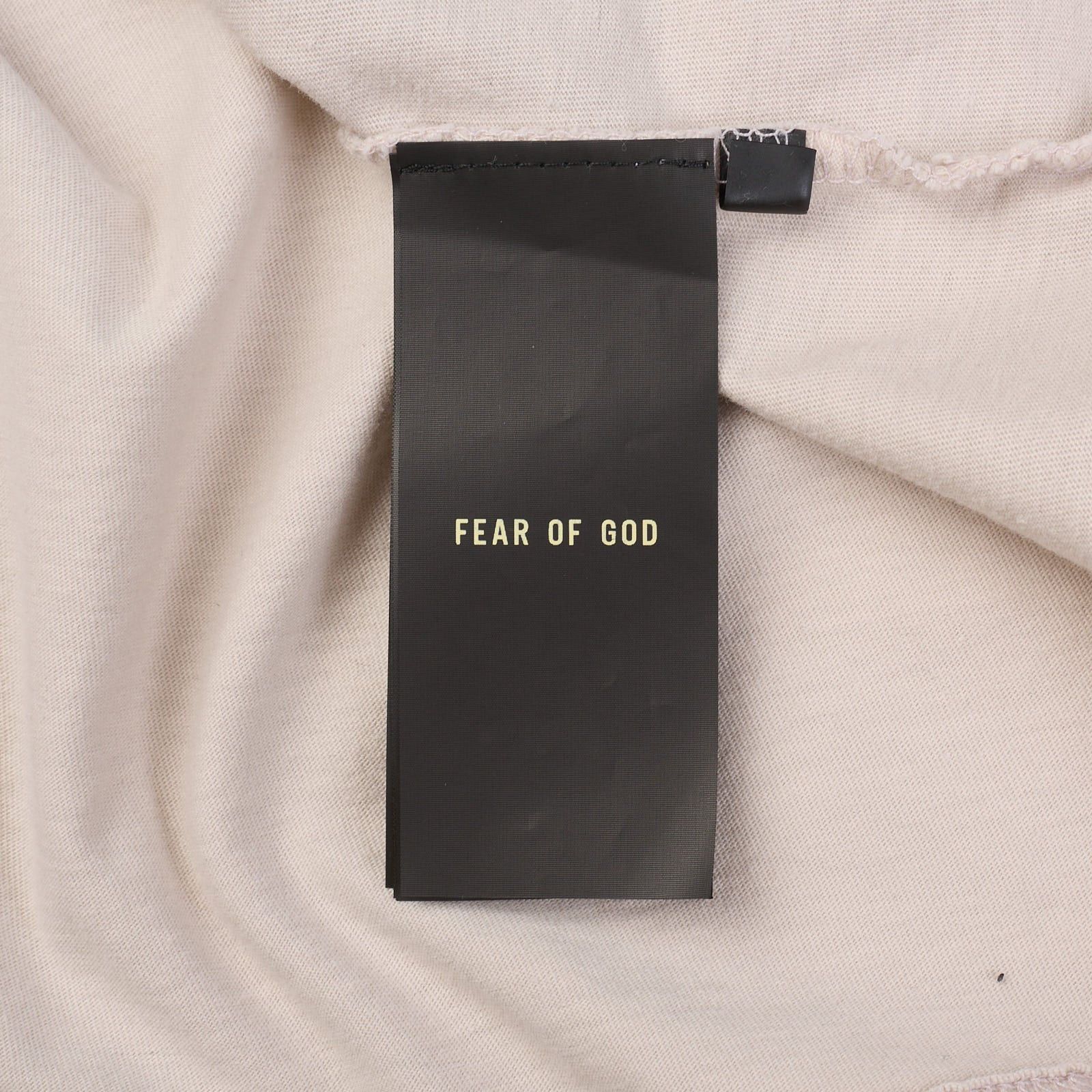 Fear of God FEAR OF GOD Taupe "7" Logo Cotton Short Sleeve T-Shirt NEW L Size US L / EU 52-54 / 3 - 6 Thumbnail