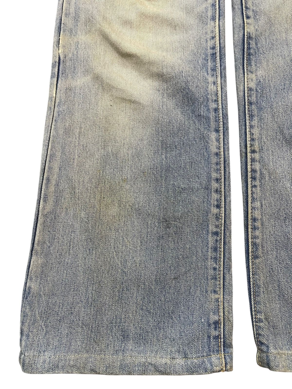 KMRii Vintage Japanese Brand Mud Wash Style Wide Leg Jeans Size US 28 / EU 44 - 7 Thumbnail