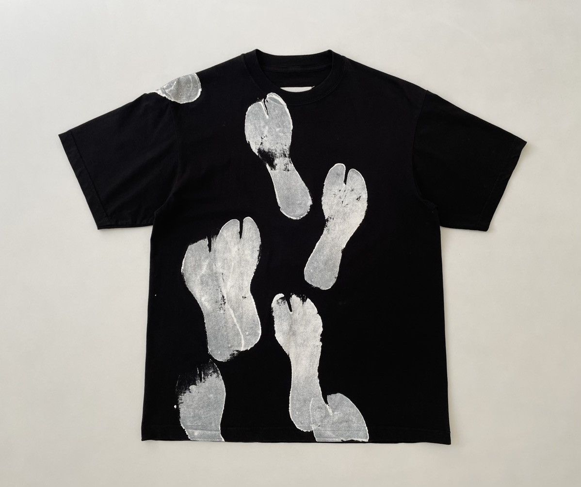 Maison Margiela 03 IF Artisanal Tabi Foot Print T Shirt Size US M / EU 48-50 / 2 - 3 Thumbnail