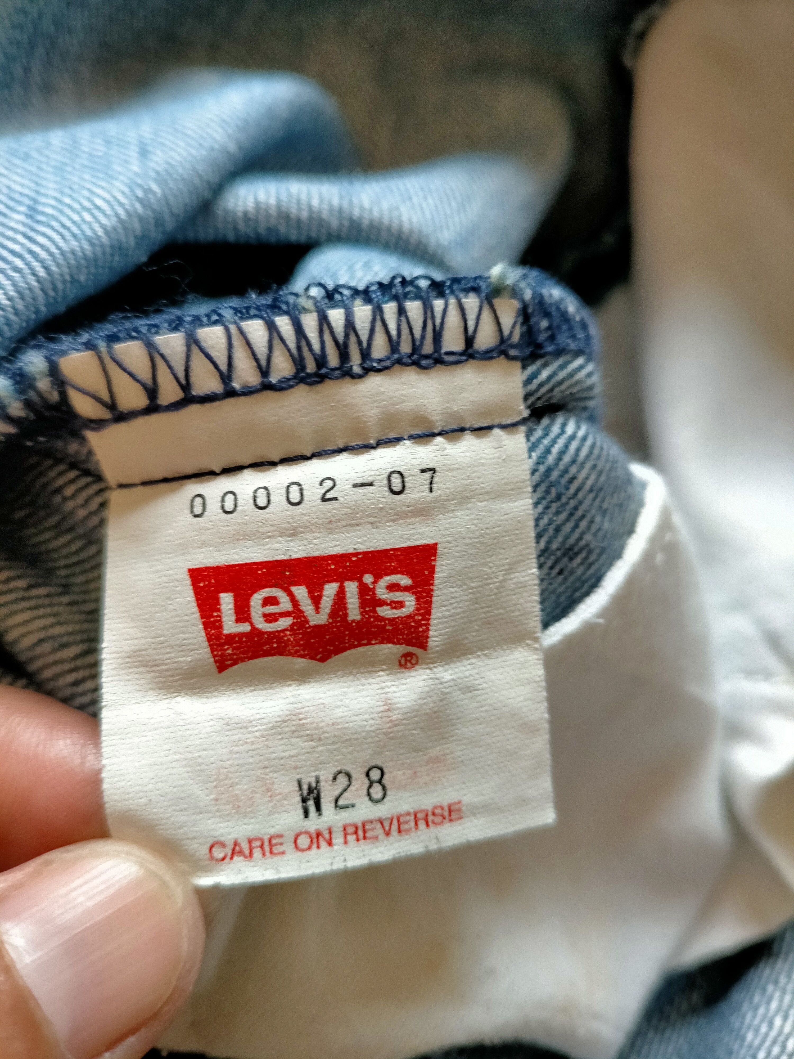 Levi's Vintage 90s Levis Engineering Loose Single Pocket Jeans Size US 29 - 13 Thumbnail