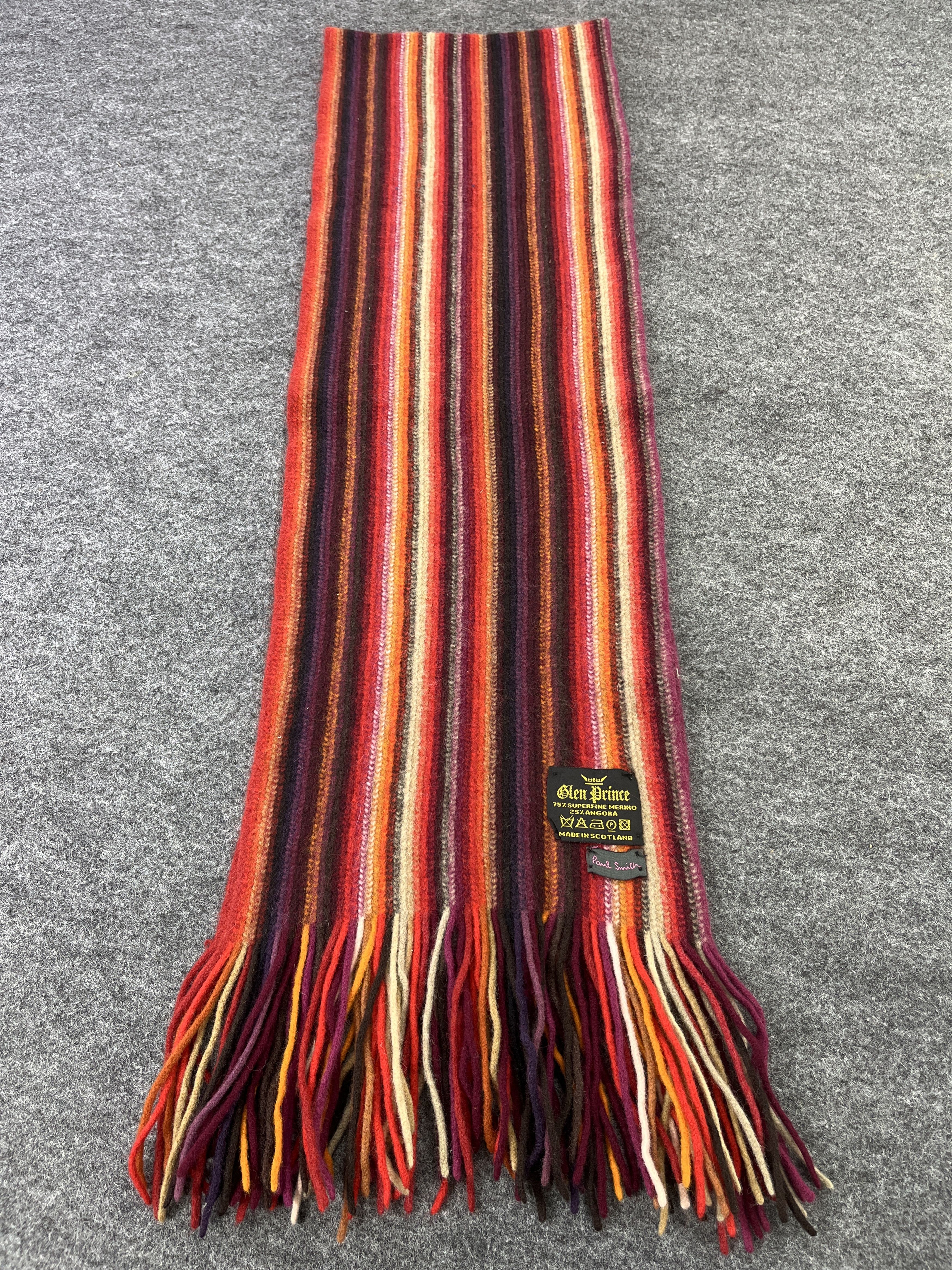 Paul Smith Paul X Glen Prince Smith Scarf / Muffler / Neckwear T175 Size ONE SIZE - 2 Thumbnail