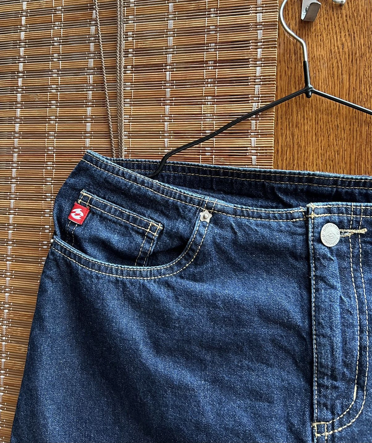 Billabong Y2K Billabong Denim Mini Skirt Size 8 Embroidered Logo Size 27" / US 4 / IT 40 - 5 Thumbnail