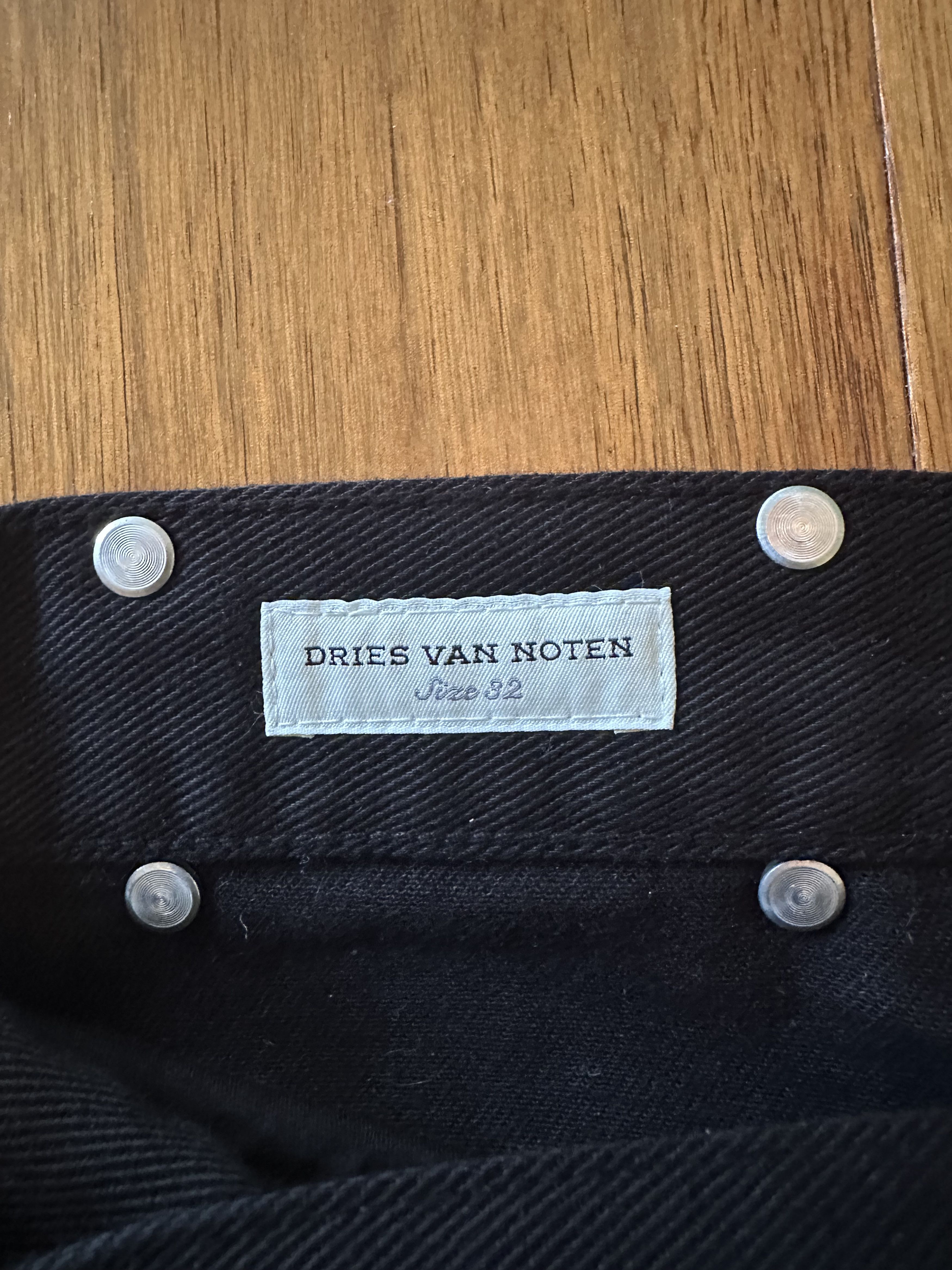 Dries Van Noten Dries Van Noten Straight Leg Denim Size US 32 / EU 48 - 3 Thumbnail
