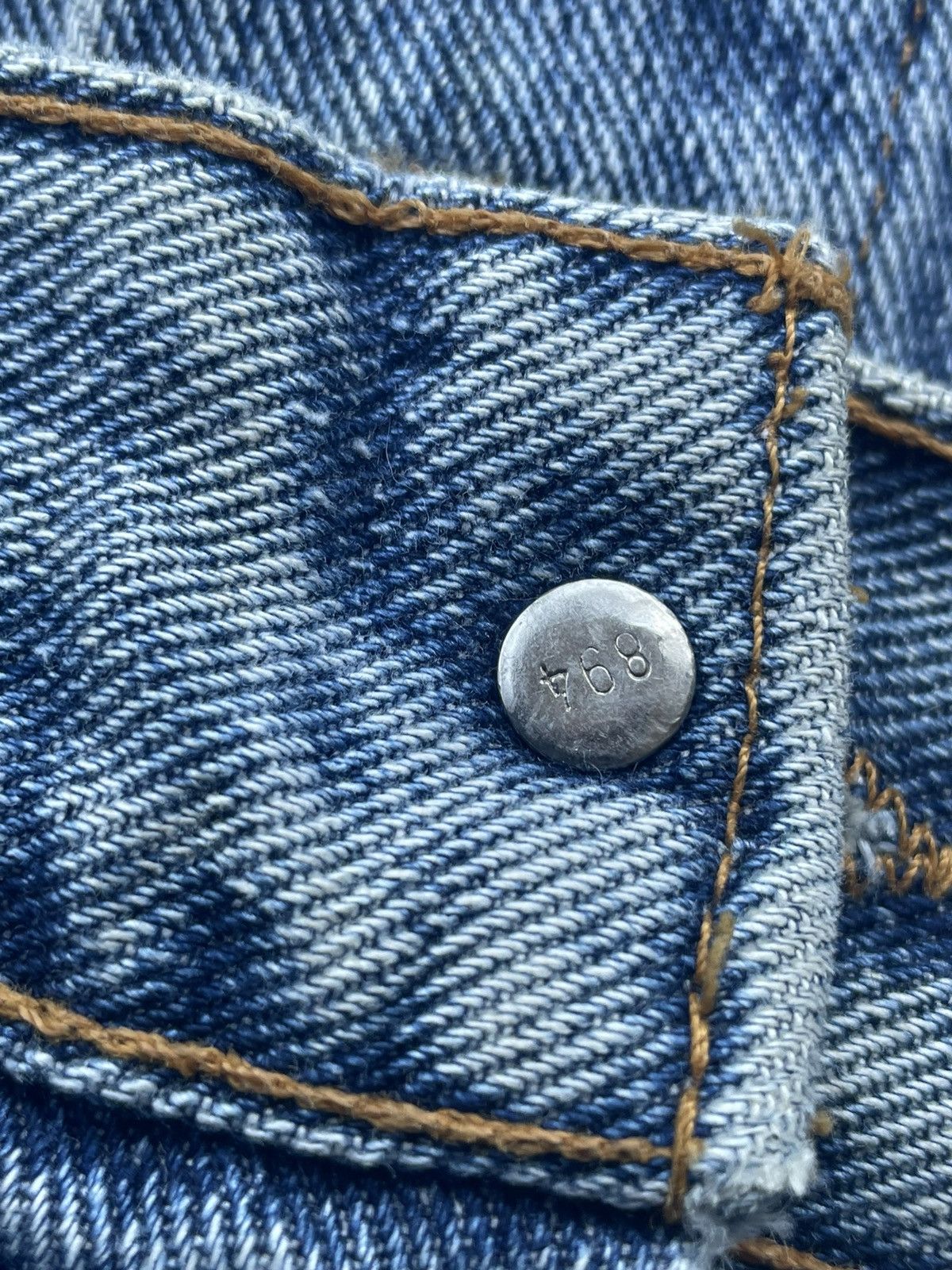 Levi's Vintage 1993 Levis 73598 Denim Jacket Size US XXL / EU 58 / 5 - 12 Thumbnail