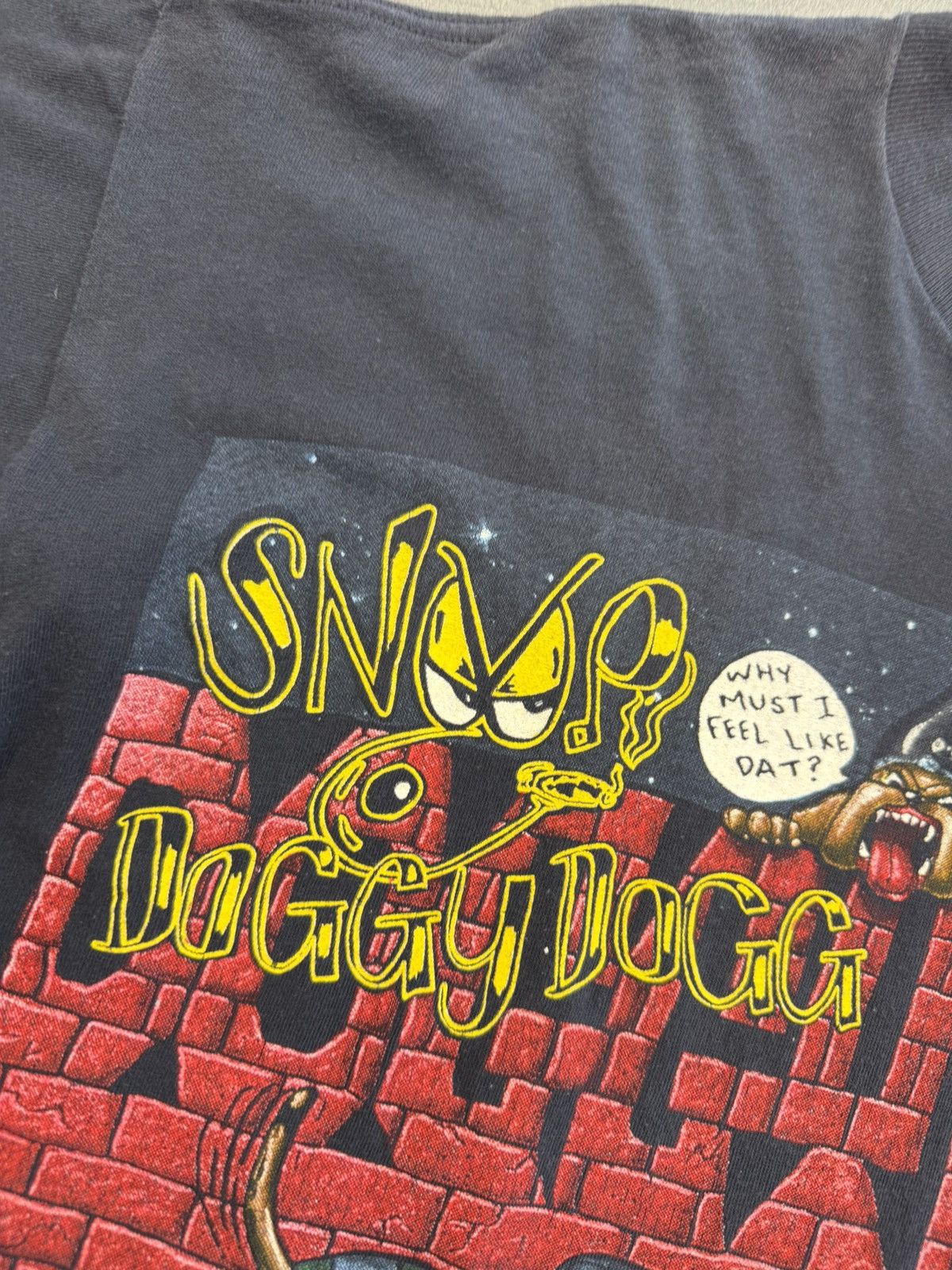 Rap Tees × Vintage 1993 Vintage Snoop Doggy Dogg Beware Of Dogg Rap Tee Size US XL / EU 56 / 4 - 5 Thumbnail