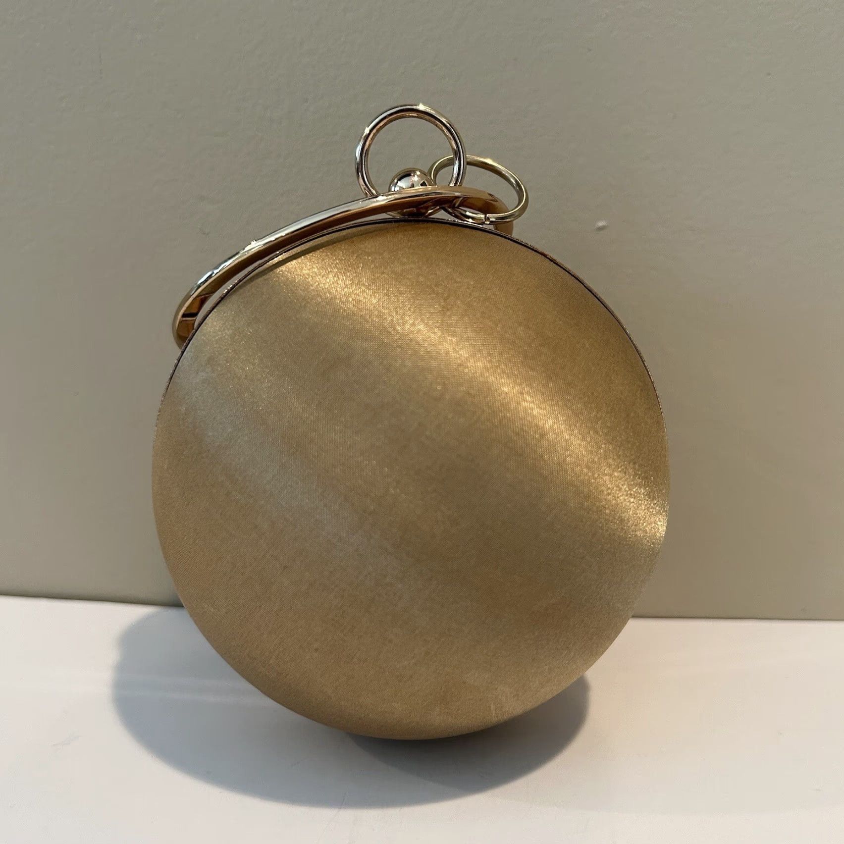 Bally Versona Clutch Ball Gold Rhinestone Small Womens Size ONE SIZE - 6 Thumbnail