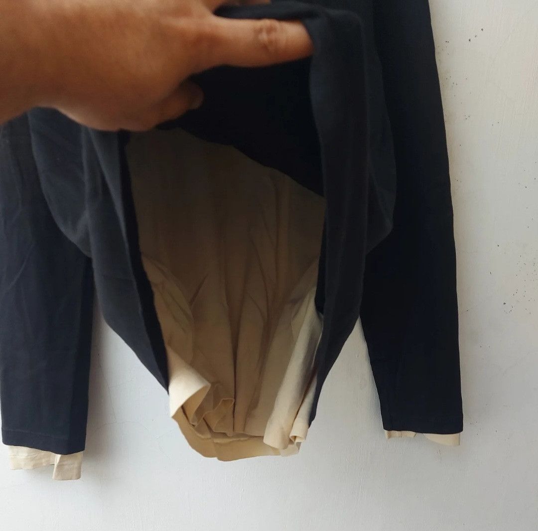 Yohji Yamamoto Vtg Y's For Men Yohji Yamamoto Double Layered Long Sleeve Size US L / EU 52-54 / 3 - 3 Thumbnail