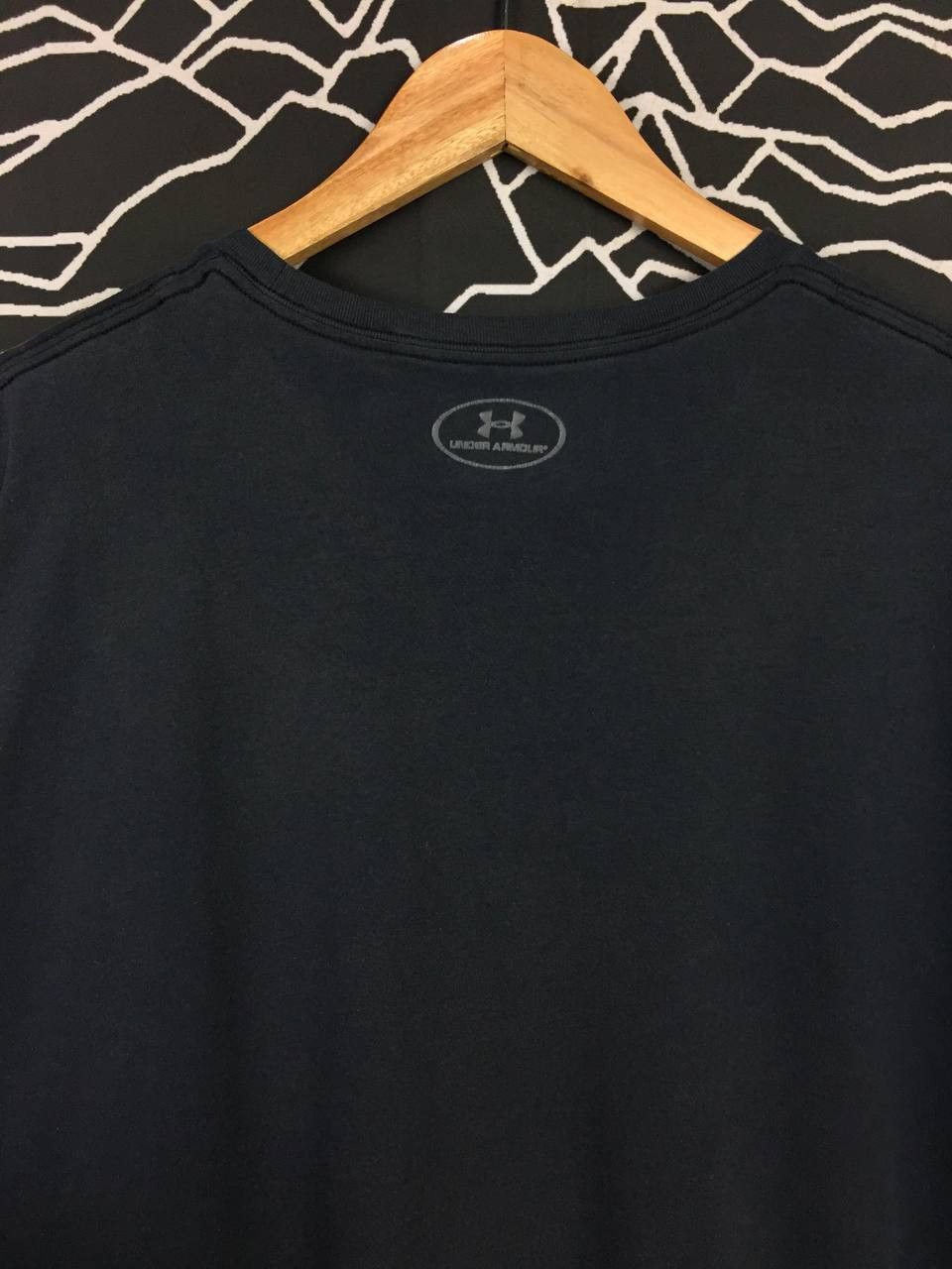Under Armour × Vintage Under Armour Land Of The Free Home Of The Brave Tee Size US XL / EU 56 / 4 - 7 Thumbnail