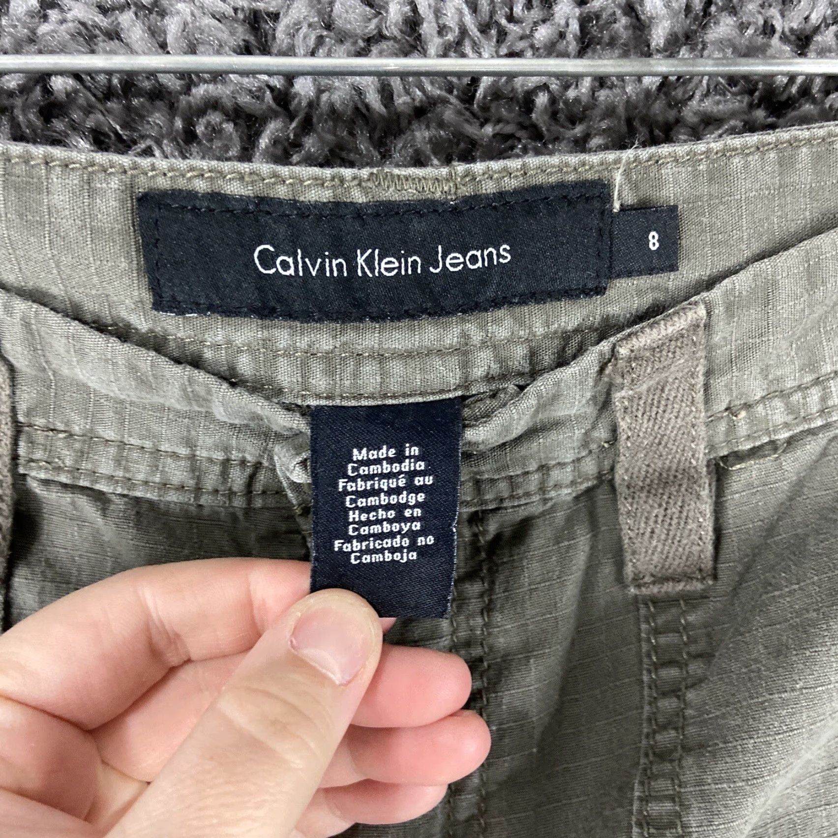 Calvin Klein Calvin Klein Jeans Shorts Bermuda Women Gray 8 Size 30" / US 8 / IT 44 - 5 Thumbnail