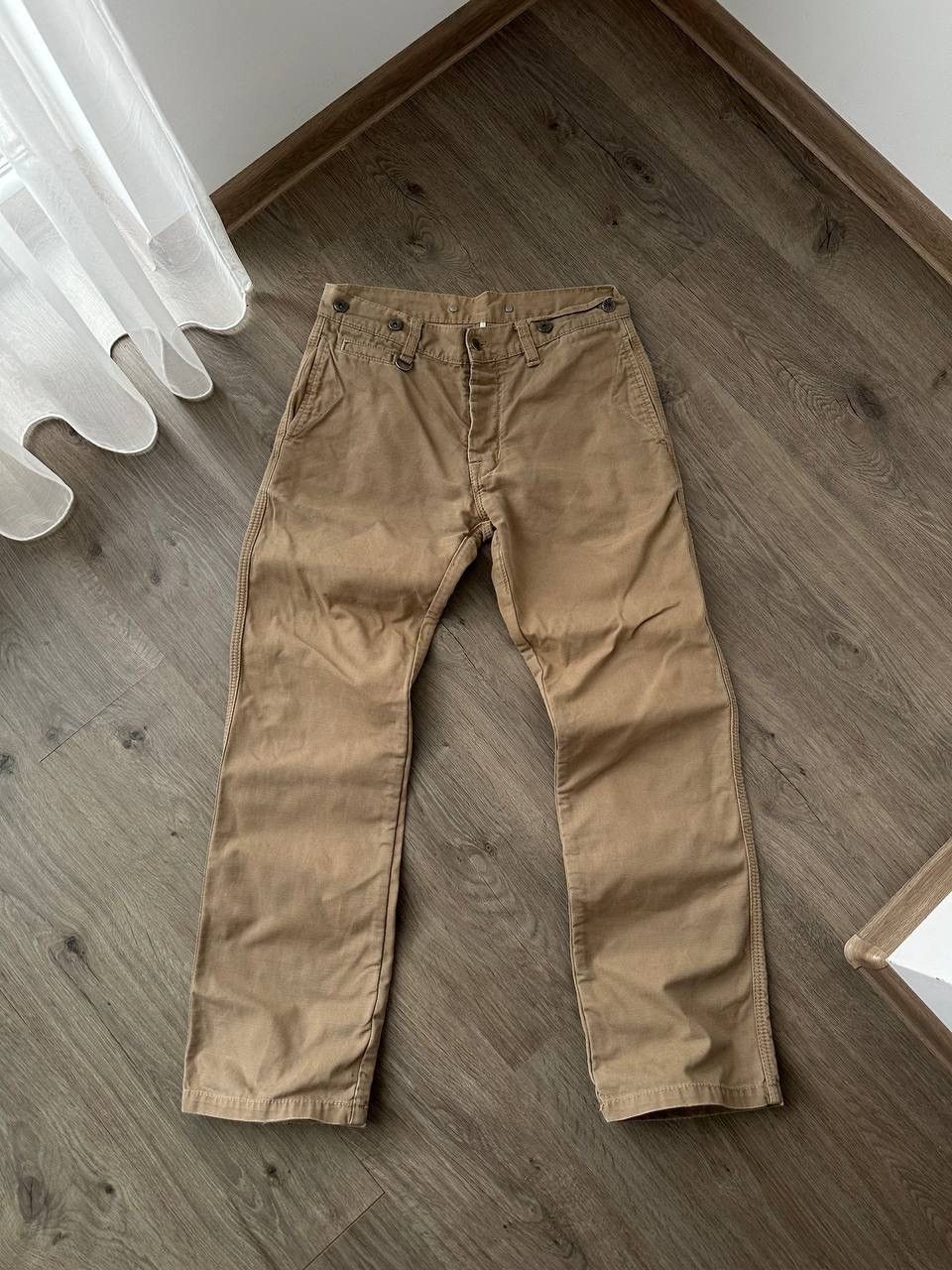 Japanese Brand × Pike Brothers × Vintage Vintage Pike Brother Brown Hunting Denim Pants Size US 32 / EU 48 - 8 Thumbnail
