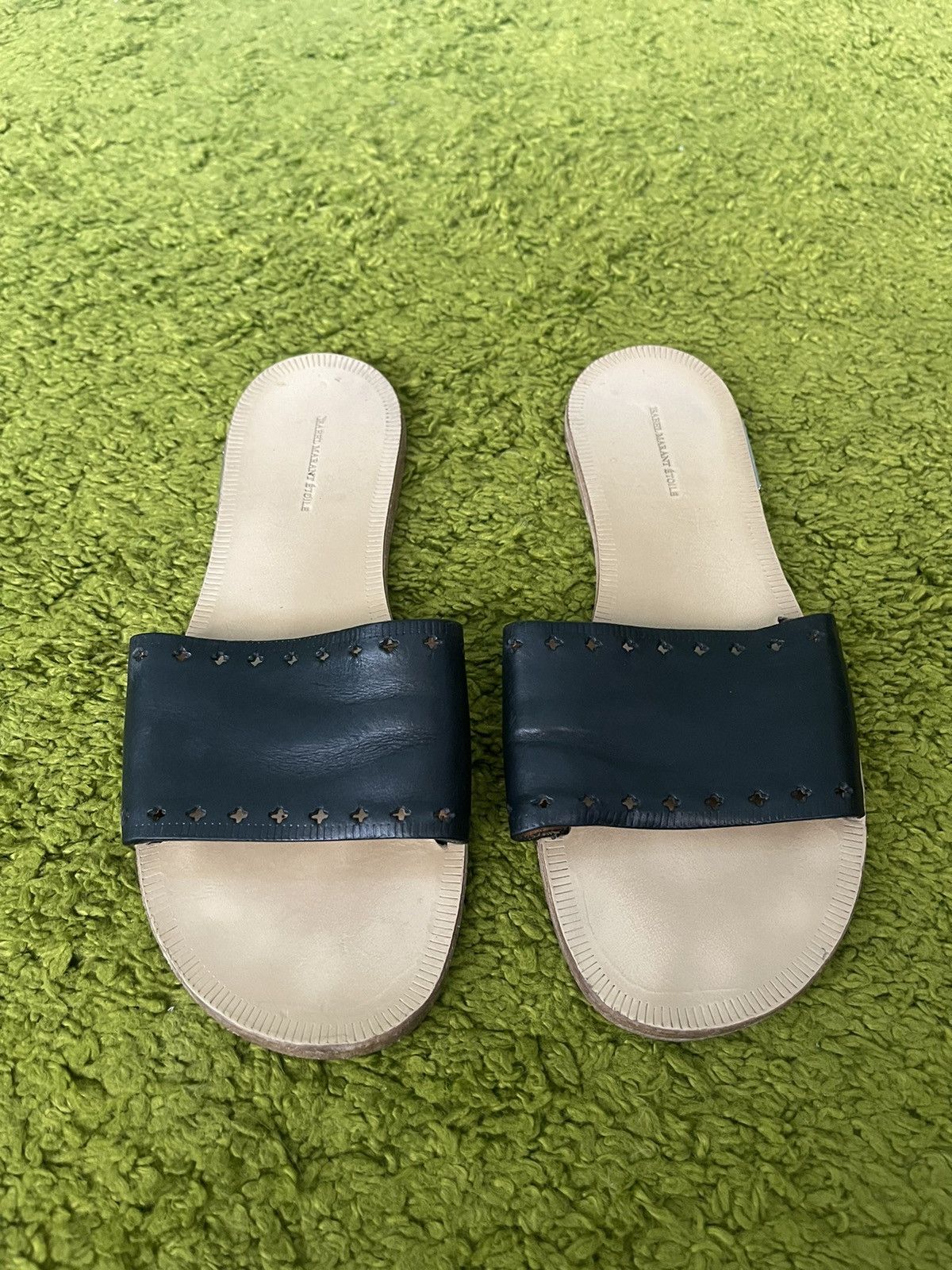 Isabel Marant Etoile Isabel Marant Etoile real leather slides sandals Size US 9 / IT 39 - 3 Thumbnail