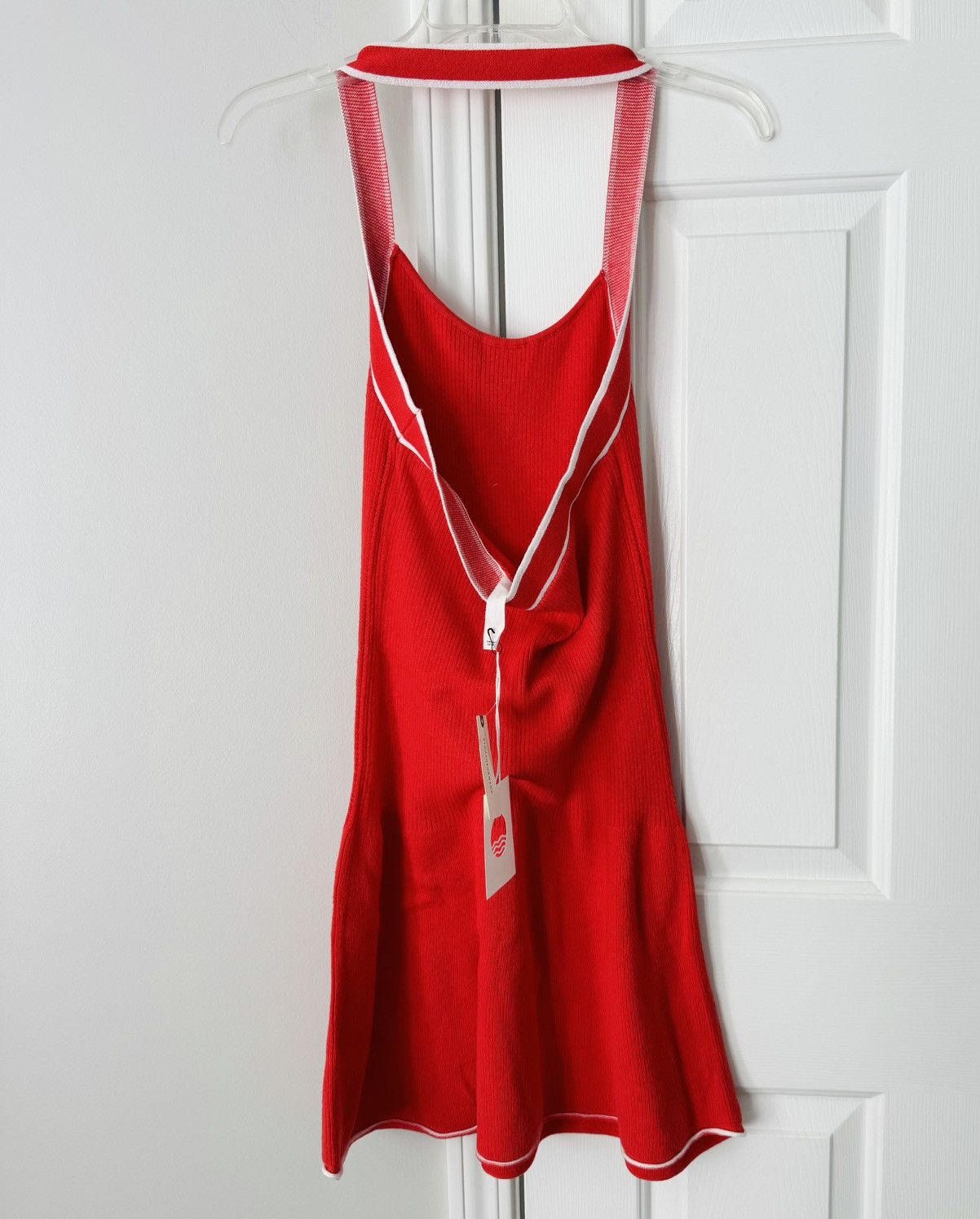 Anthropologie Anthropologie Daily Practice Halter Knit Mini Dress, Size L Size L / US 10 / IT 46 - 10 Thumbnail