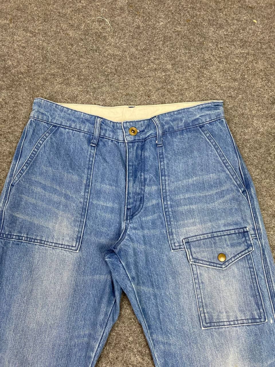 Japanese Brand vintage japanese brands usn style denim nice design Size US 32 / EU 48 - 8 Thumbnail