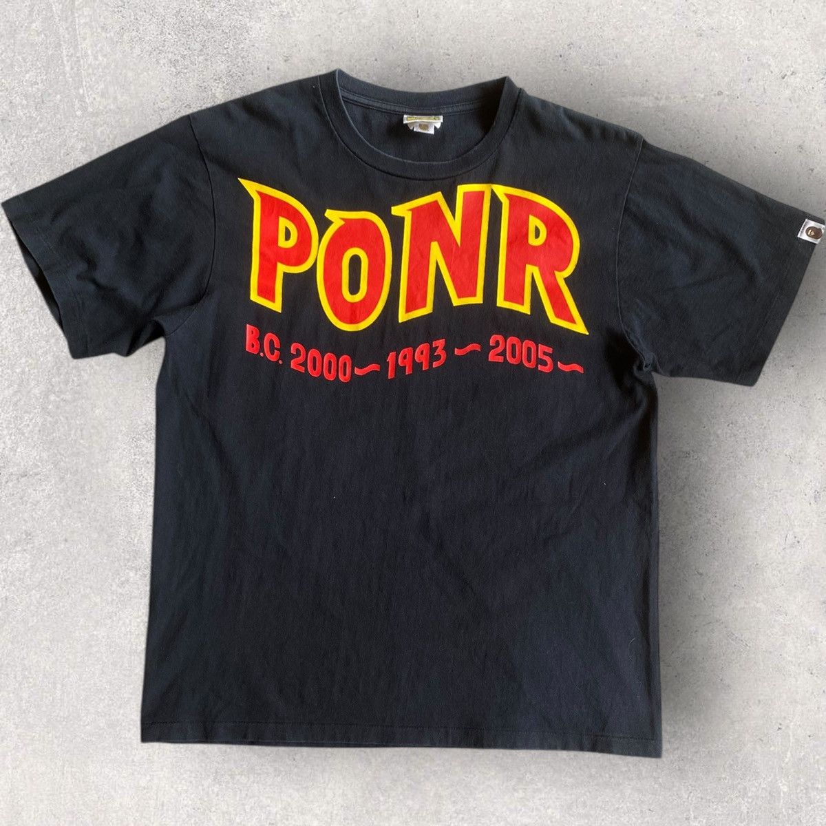 Bape Shark Head P.o.n.r Tee Size US L / EU 52-54 / 3 - 3 Thumbnail
