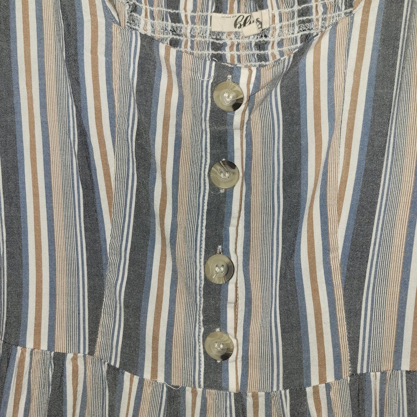 & Other Stories Blush Dress Women XL Multicolor Stripes Short Pullover Size XL / US 12-14 / IT 48-50 - 2 Thumbnail