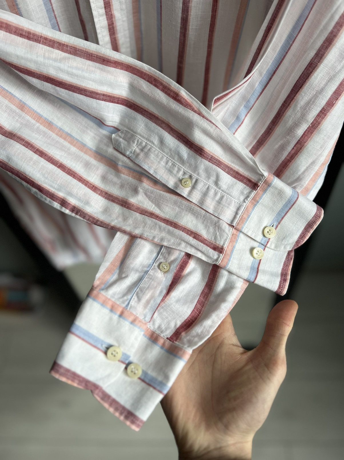 Burberry Thomas Burberry Vintage Button Down Shirt Size US M / EU 48-50 / 2 - 6 Thumbnail