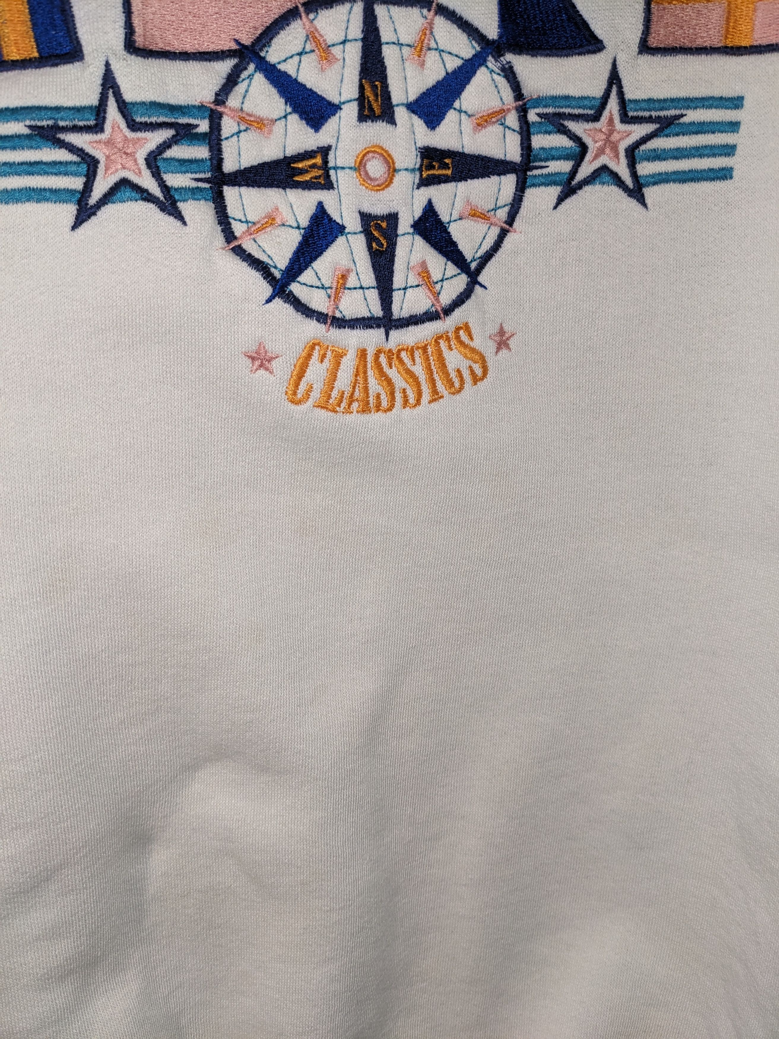 Vintage Vintage 90s Sensation Nautical Classics Large Sweatshirt Size US L / EU 52-54 / 3 - 12 Thumbnail