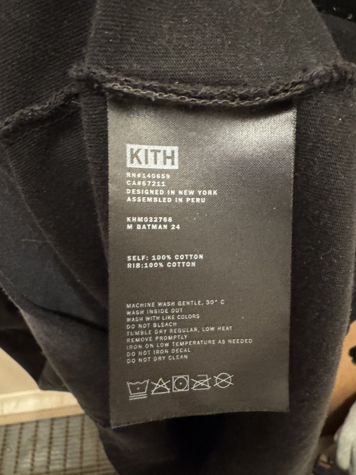 Kith Kith X Batman Dark Knight CW Vintage Size US M / EU 48-50 / 2 - 5 Thumbnail