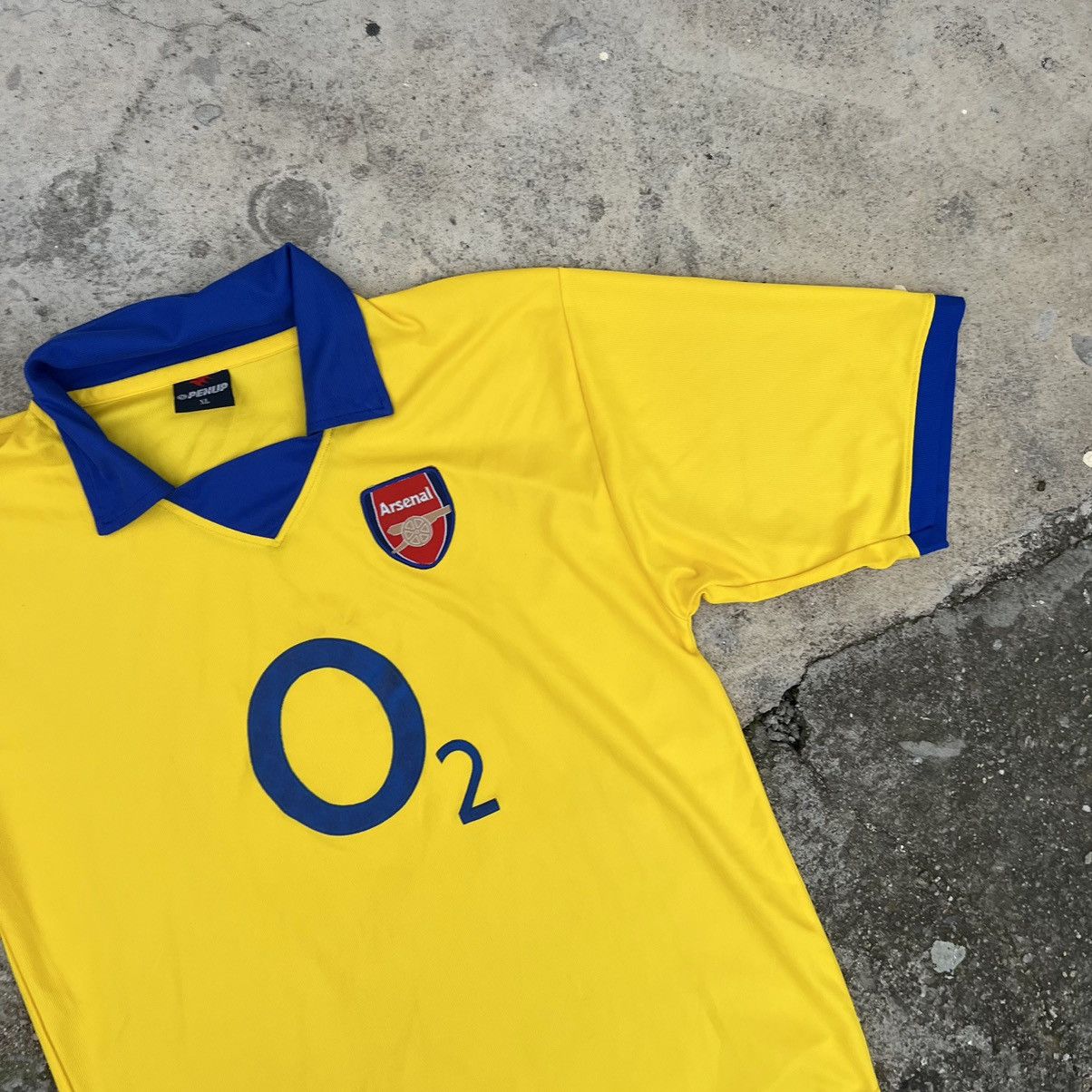 Nike × Vintage Vintage Arsenal O2 Rare Soccer Sweatshirt Y2k Blokecore Size US M / EU 48-50 / 2 - 3 Thumbnail