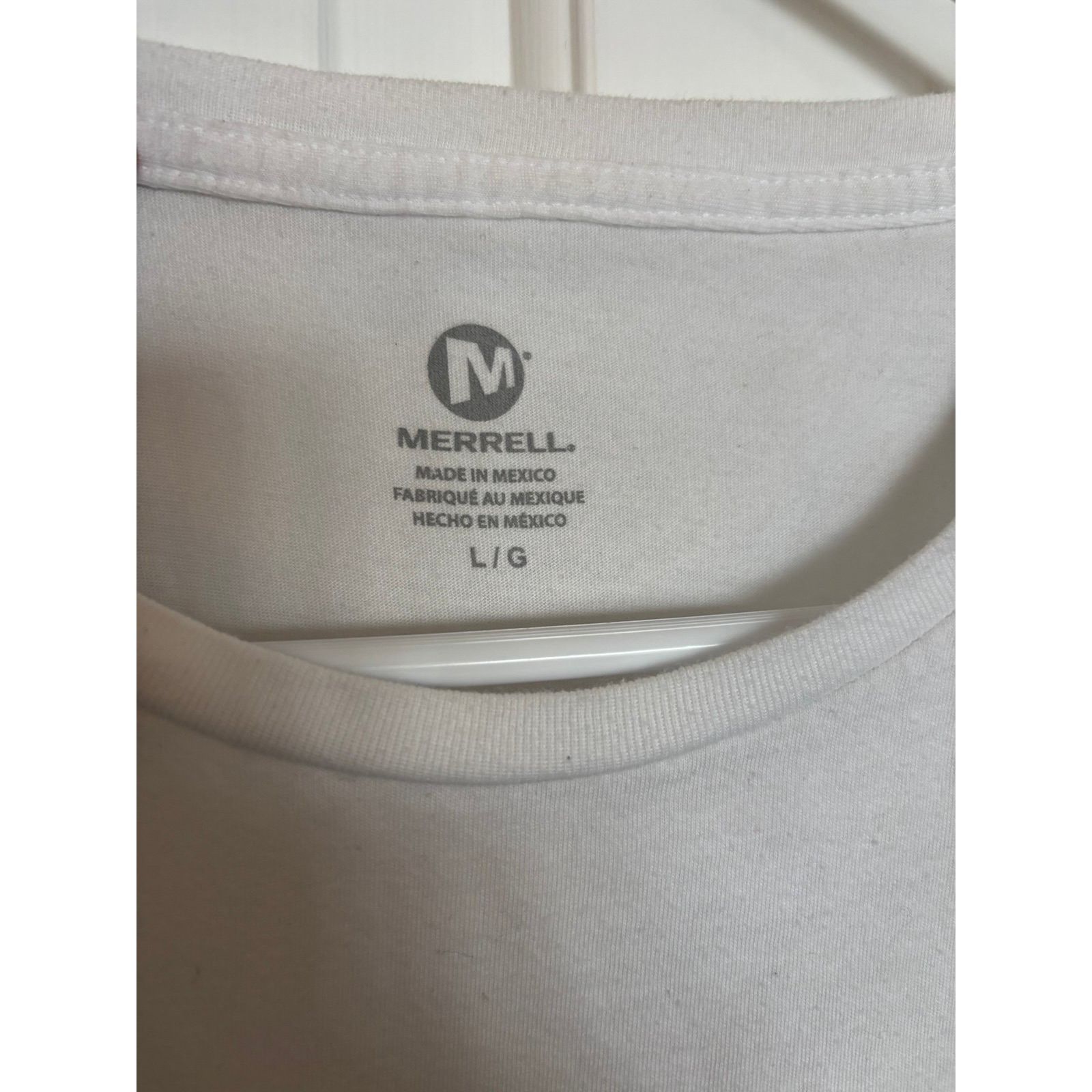 Merrell white Merrell Men's crew neck graphic tee size Large Size US L / EU 52-54 / 3 - 3 Thumbnail
