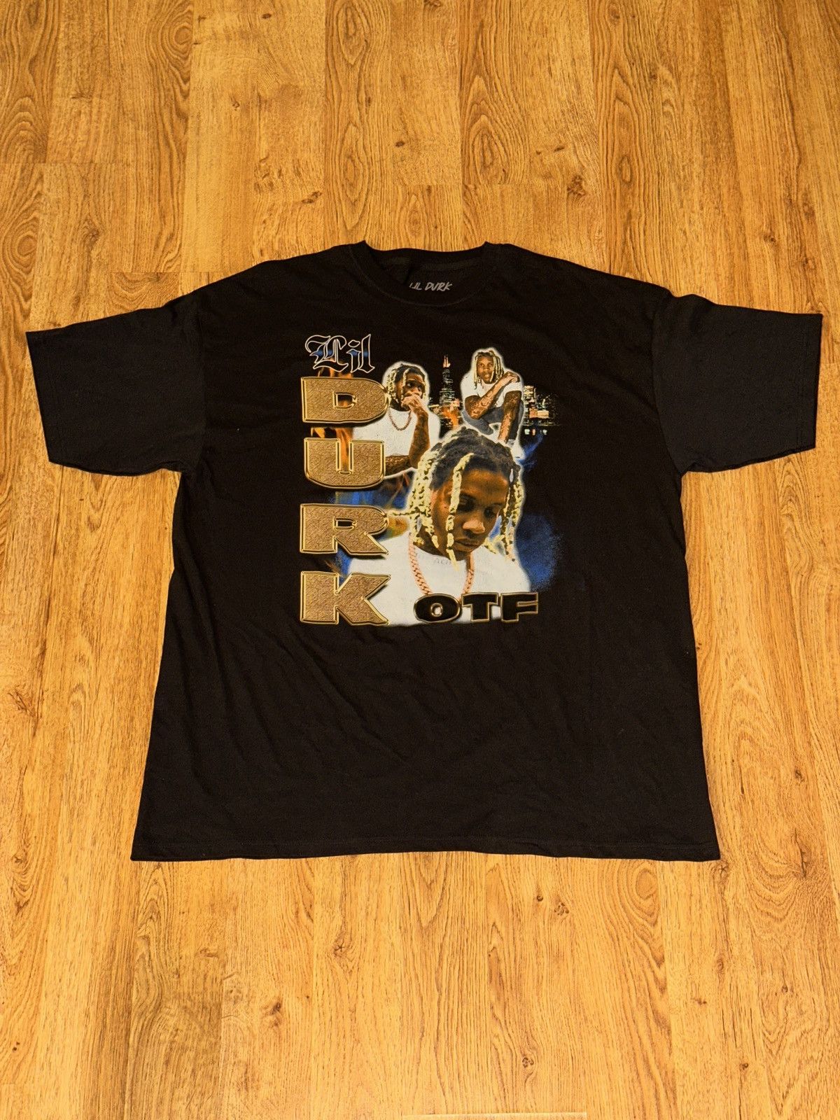 Rap Tees LIL Durk OTF Graphic Rap Tee XXL 2XL Size US XXL / EU 58 / 5 - 1 Thumbnail