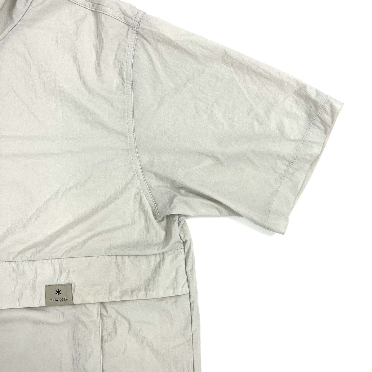 Snow Peak 2000s Snow Peak Big Pocket Short Sleeve Anorak Jacket Size US M / EU 48-50 / 2 - 12 Thumbnail