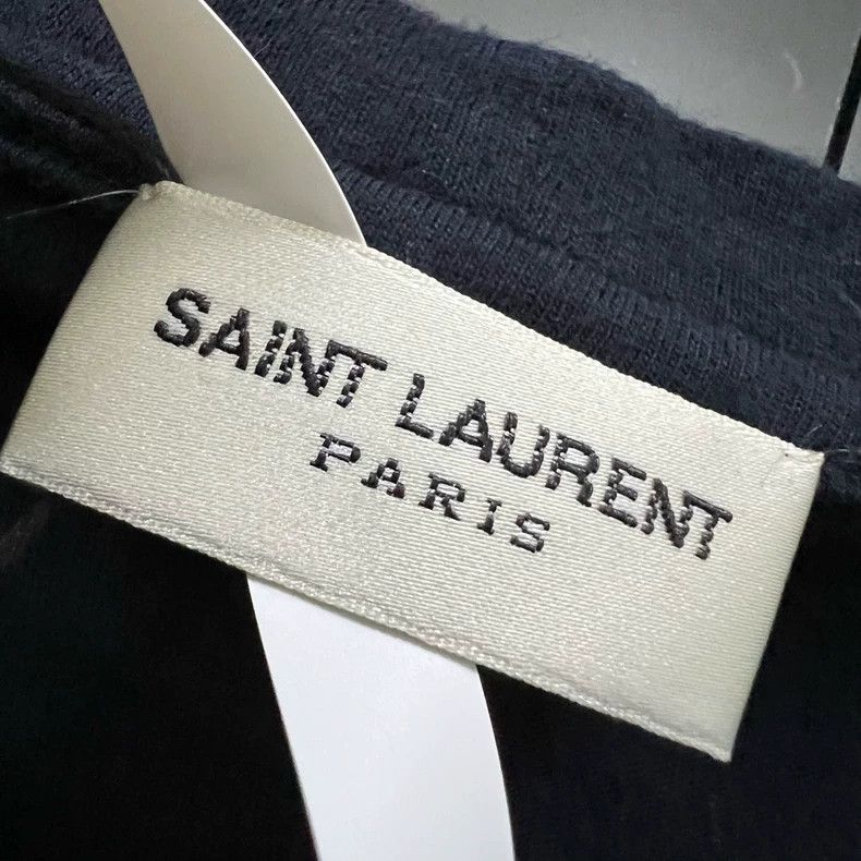 Saint Laurent Paris Saint Laurent ParisBlack graphic printed short sleeves 250 Size US M / EU 48-50 / 2 - 4 Thumbnail