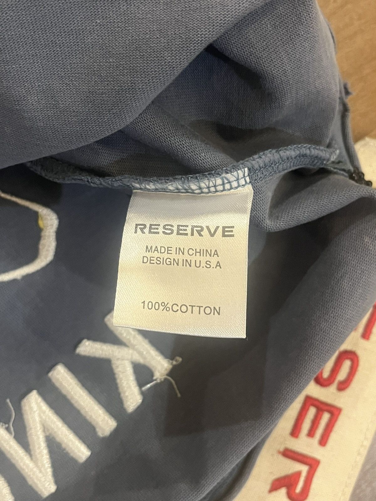 Other Reserve LA blue studded box tshirt medium brand new Size US M / EU 48-50 / 2 - 5 Thumbnail