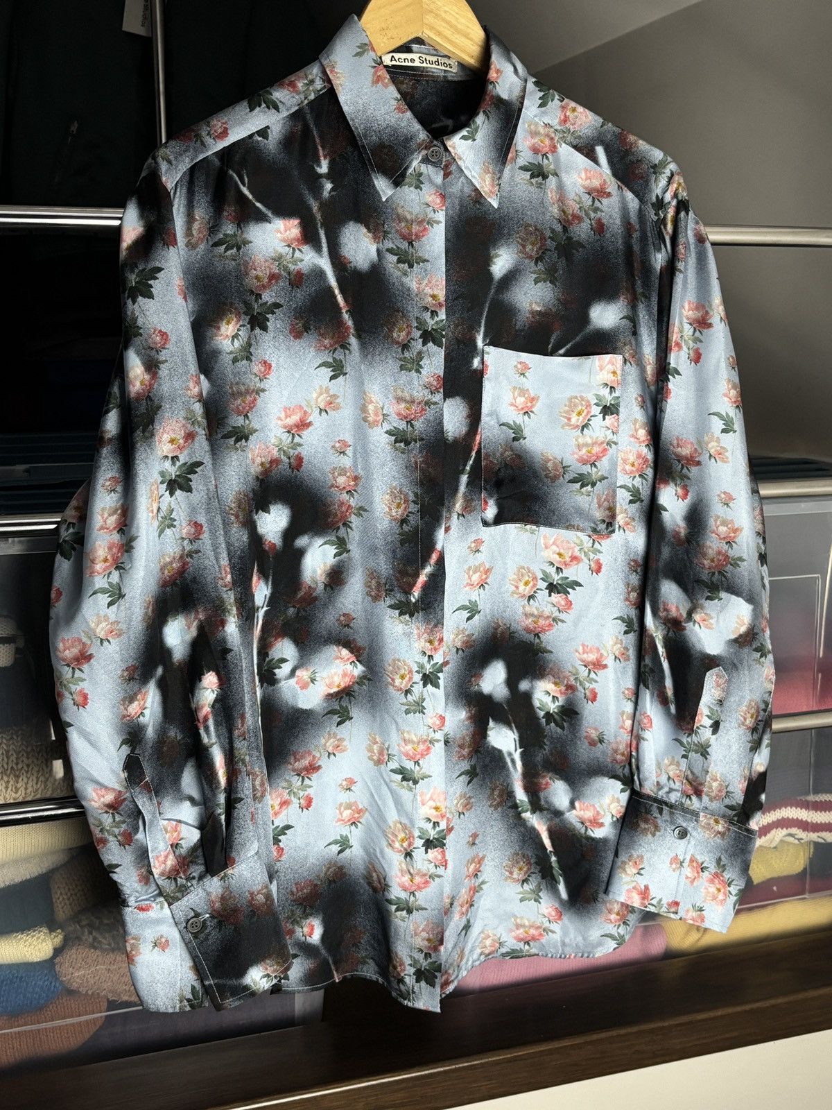 Acne Studios Acne Studios Archival Burnt Rose Vintage Rare Unisex Shirt Size US L / EU 52-54 / 3 - 2 Thumbnail