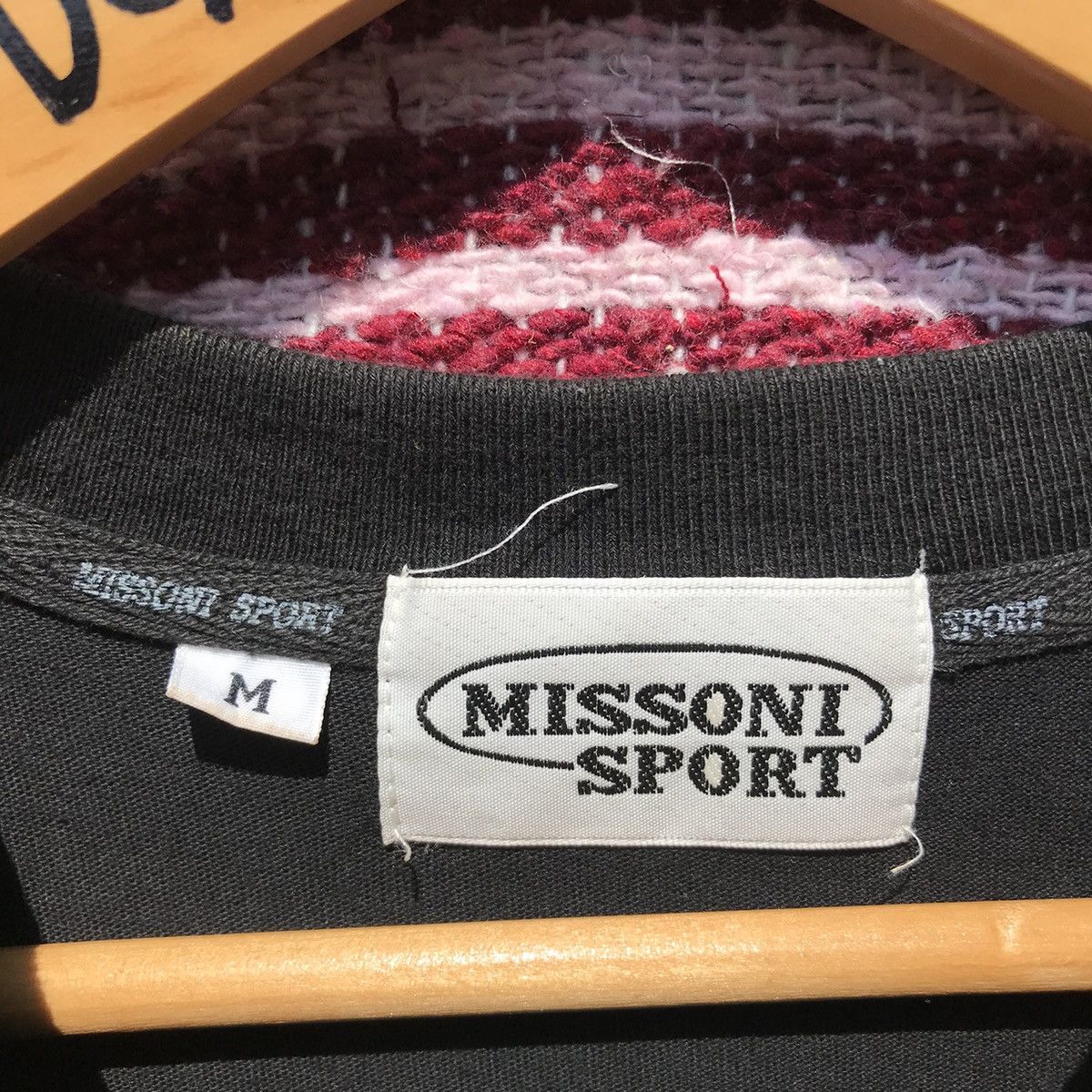 Missoni × Vintage Vintage Missoni Sport Shirt Embroidery Spellout Missoni Size US M / EU 48-50 / 2 - 10 Thumbnail