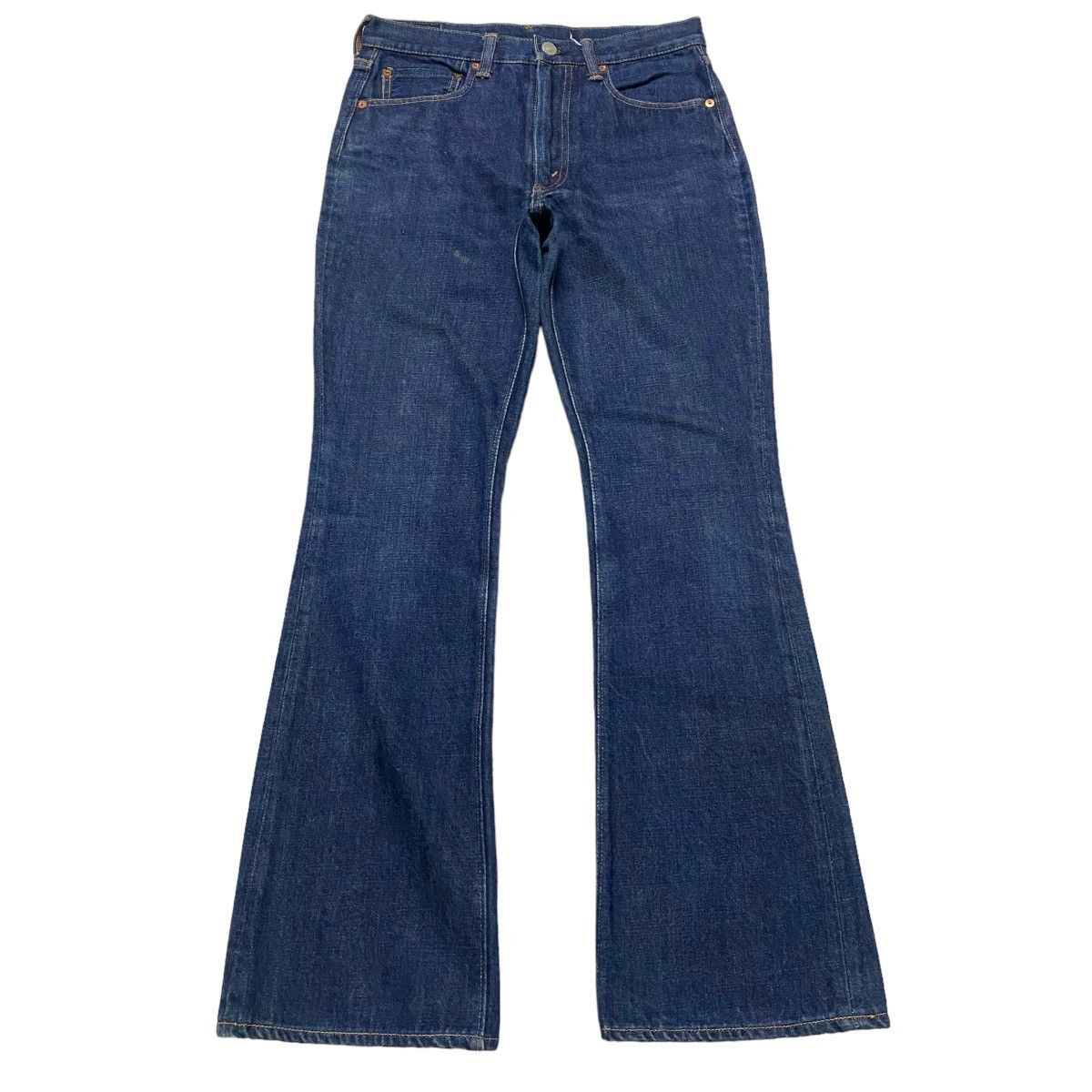 The Flat Head The Flat Head Denim Flare Jeans Size US 28 / EU 44 - 2 Thumbnail