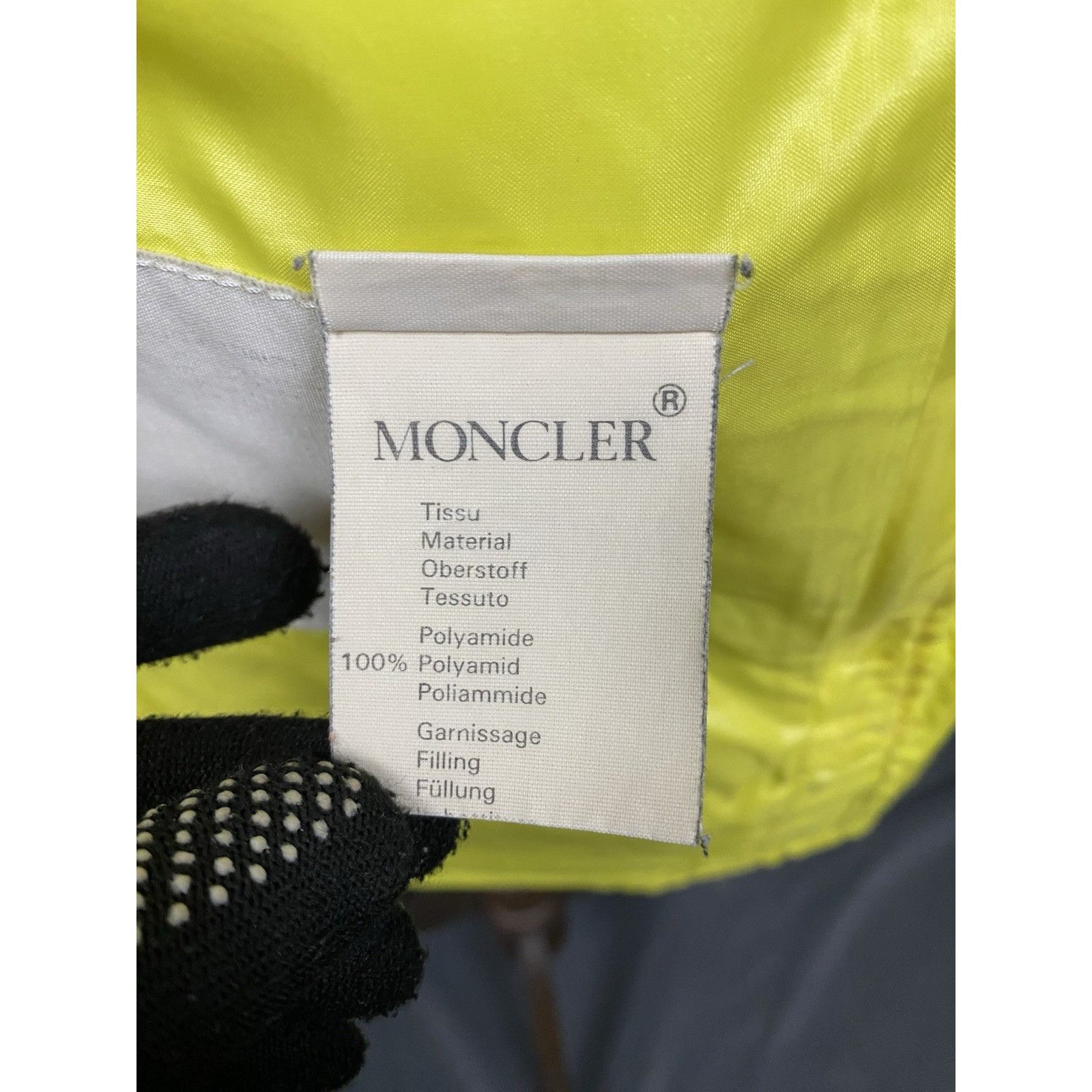 Moncler Moncler Vintage Men's Bright Yellow Down Insulated Puffer 3- Size US L / EU 52-54 / 3 - 15 Thumbnail