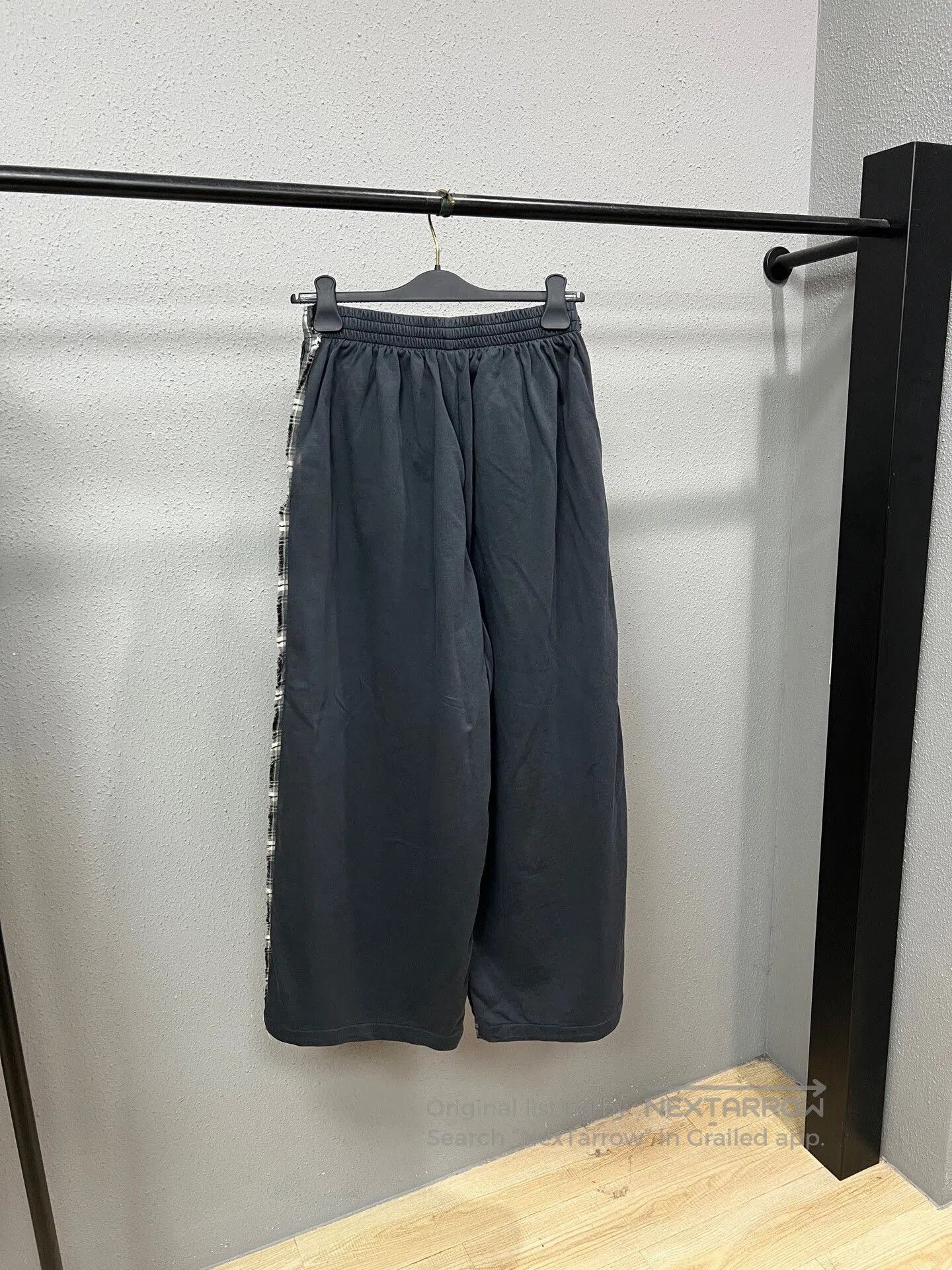 Balenciaga Balenciaga Checked Patchwork Pants. Size 23" - 2 Thumbnail