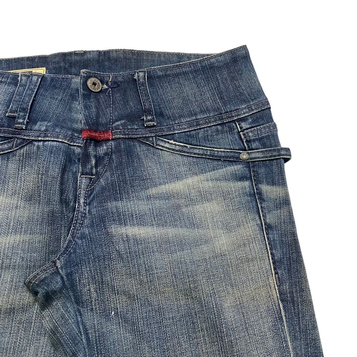 Marithe + Francois Girbaud Marithe Francois Girbaud Denim Flare Jeans Size 28" / US 6 / IT 42 - 5 Thumbnail