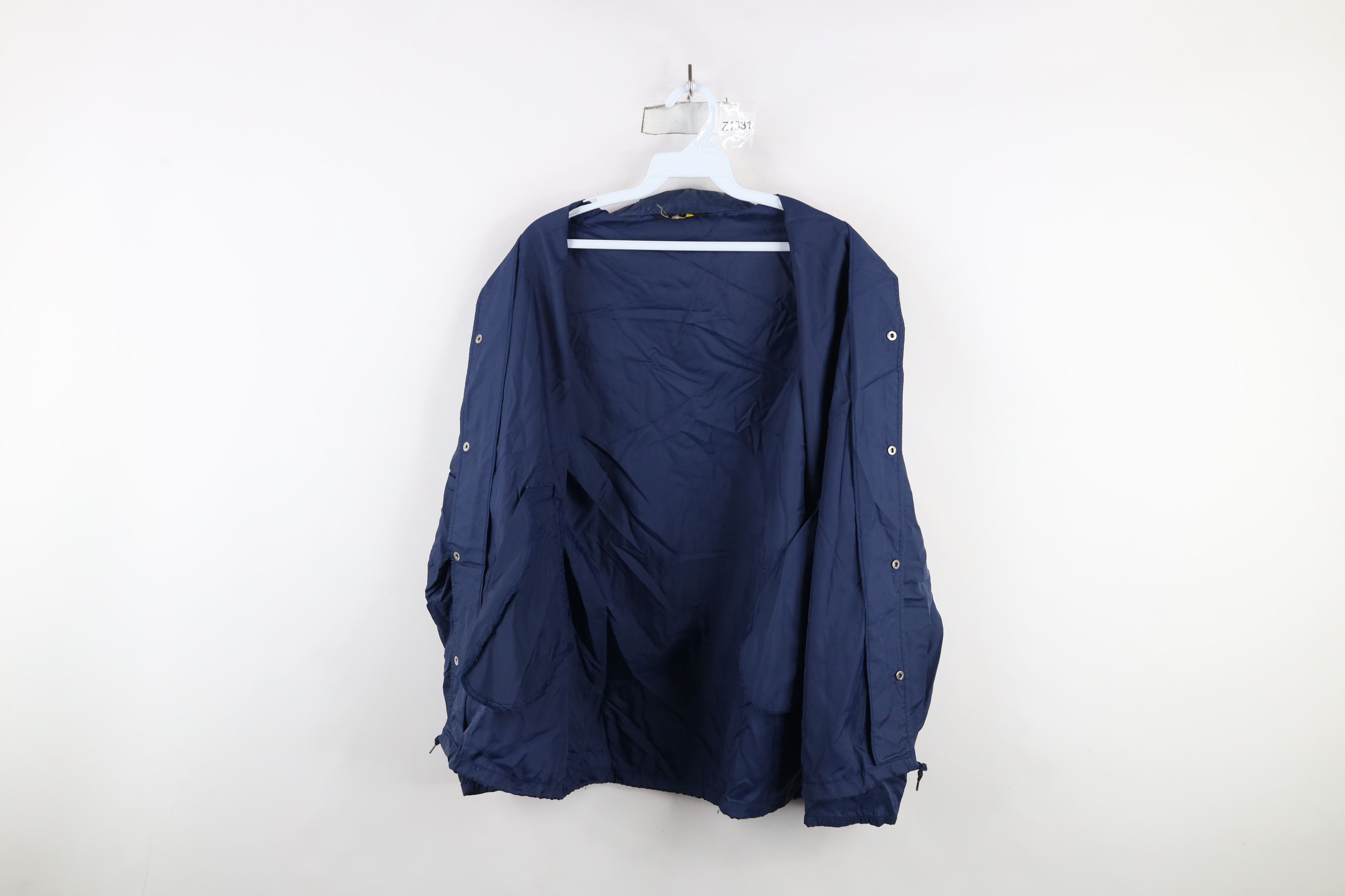 Vintage Vintage 70s Streetwear Coach Coaches Windbreaker Jacket Blue Size US S / EU 44-46 / 1 - 9 Thumbnail