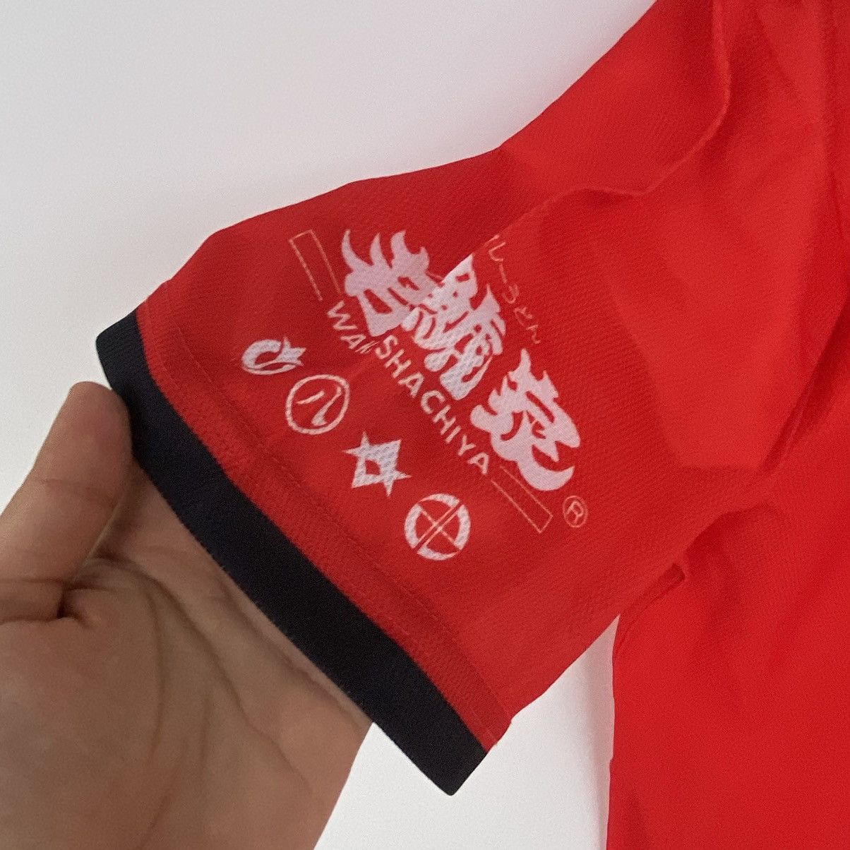 Other Vintage J.League Football Crewneck Shirt Red And Orange L Size US L / EU 52-54 / 3 - 7 Thumbnail