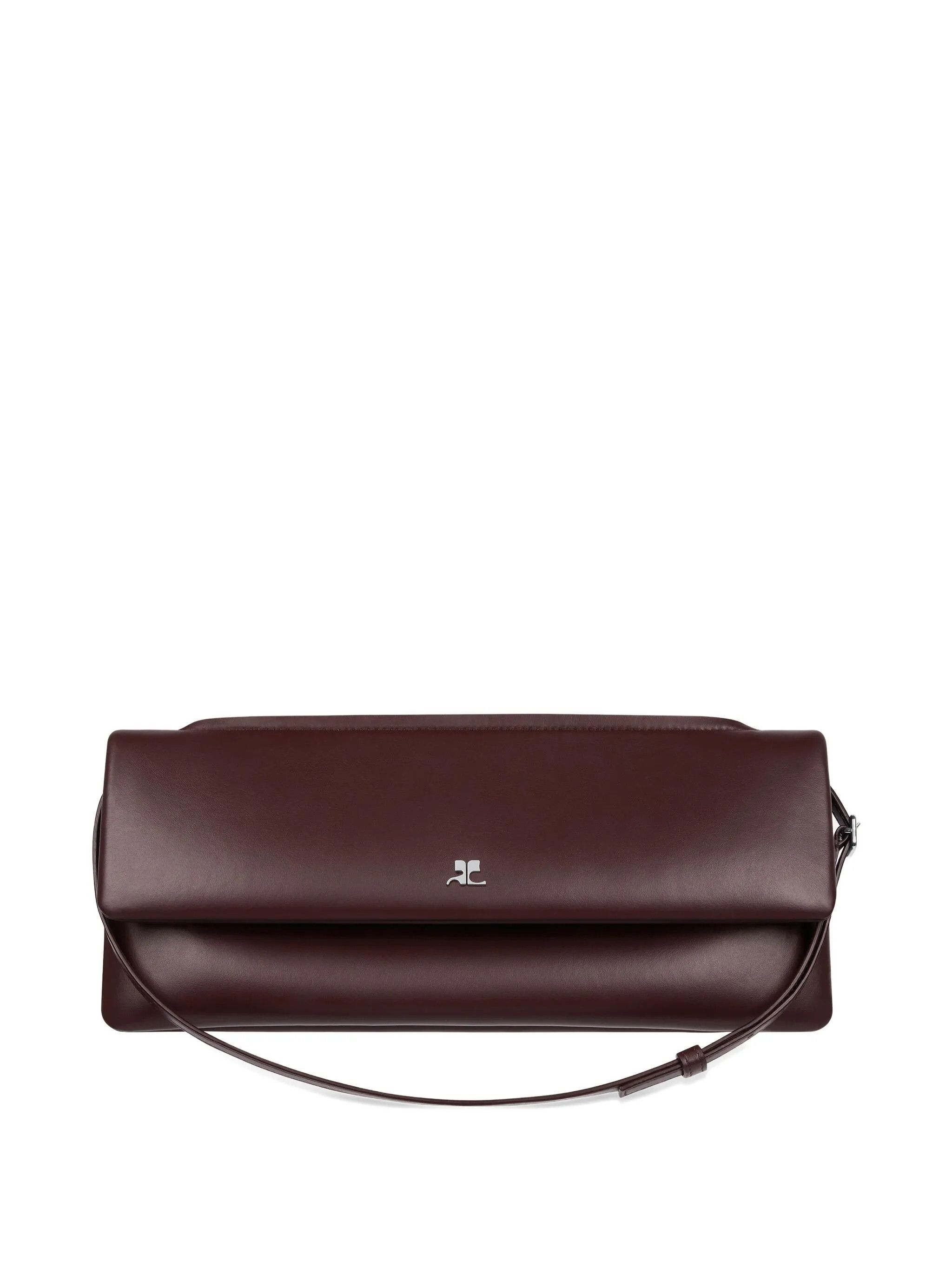 Courreges os11x0326 Size: OS / Flap Clutch Bag in Brown Size ONE SIZE - 5 Thumbnail
