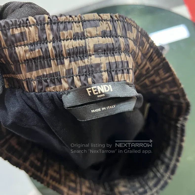 Fendi Fendi Double F old flower nylon shorts, classic old flower Size US 32 / EU 48 - 4 Thumbnail