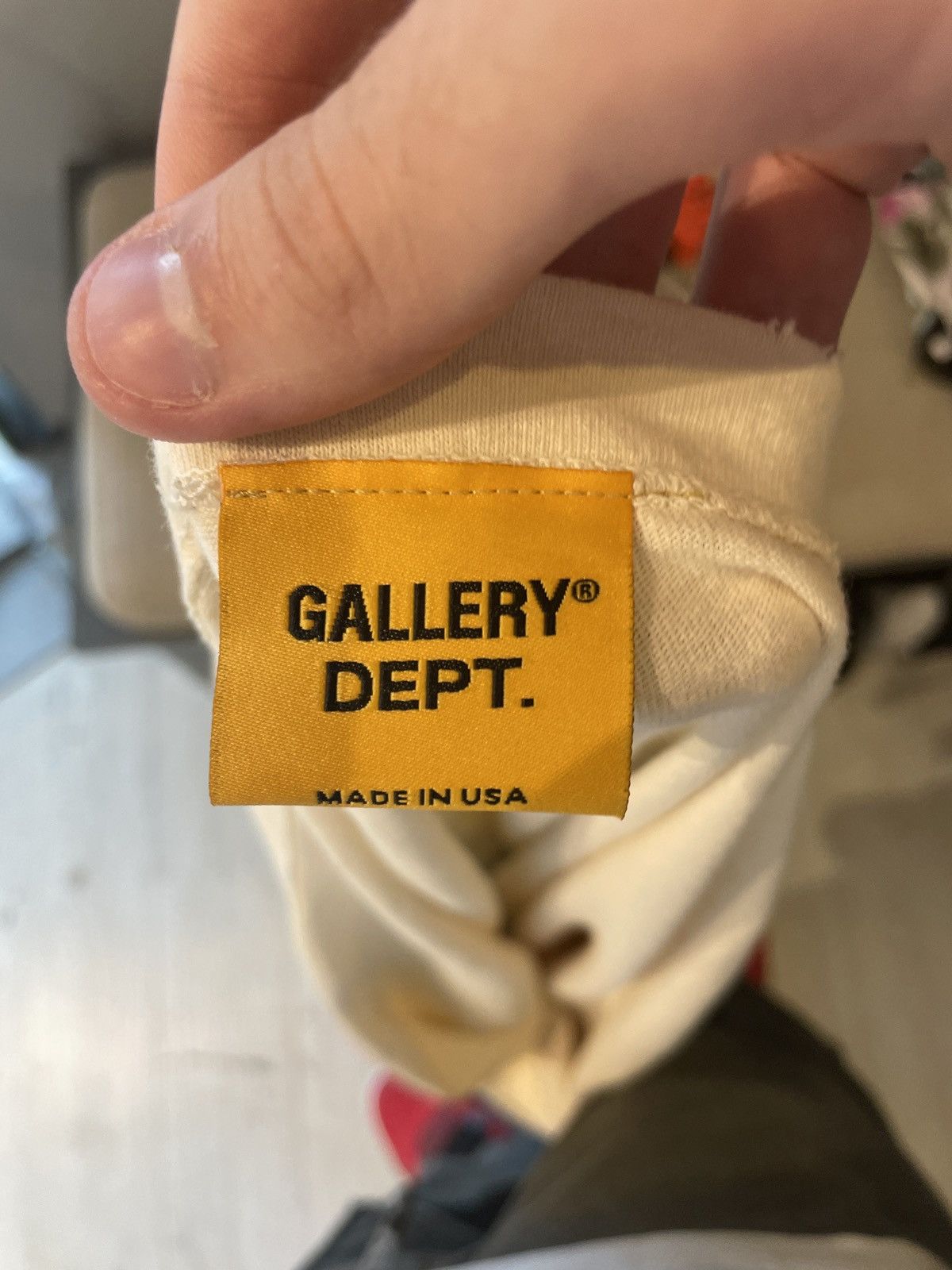 Gallery Dept. Gallery Dept. Dead Batteries T-Shirt Cream M Size US M / EU 48-50 / 2 - 6 Thumbnail