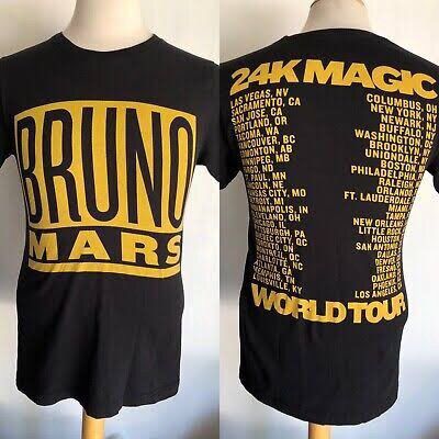 Other Bruno Mars 24k Magic World Tour Tshirt Size US S / EU 44-46 / 1 - 2 Thumbnail